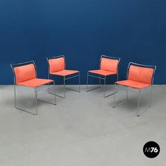 Italian Tulu Velvet Chairs by Tazuhide Takahama, Produced by Gavina, 1968