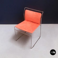 Italian Tulu Velvet Chairs by Tazuhide Takahama, Produced by Gavina, 1968