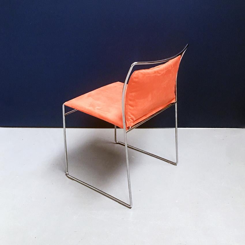 Italian Tulu Velvet Chairs by Tazuhide Takahama, Produced by Gavina, 1968 1