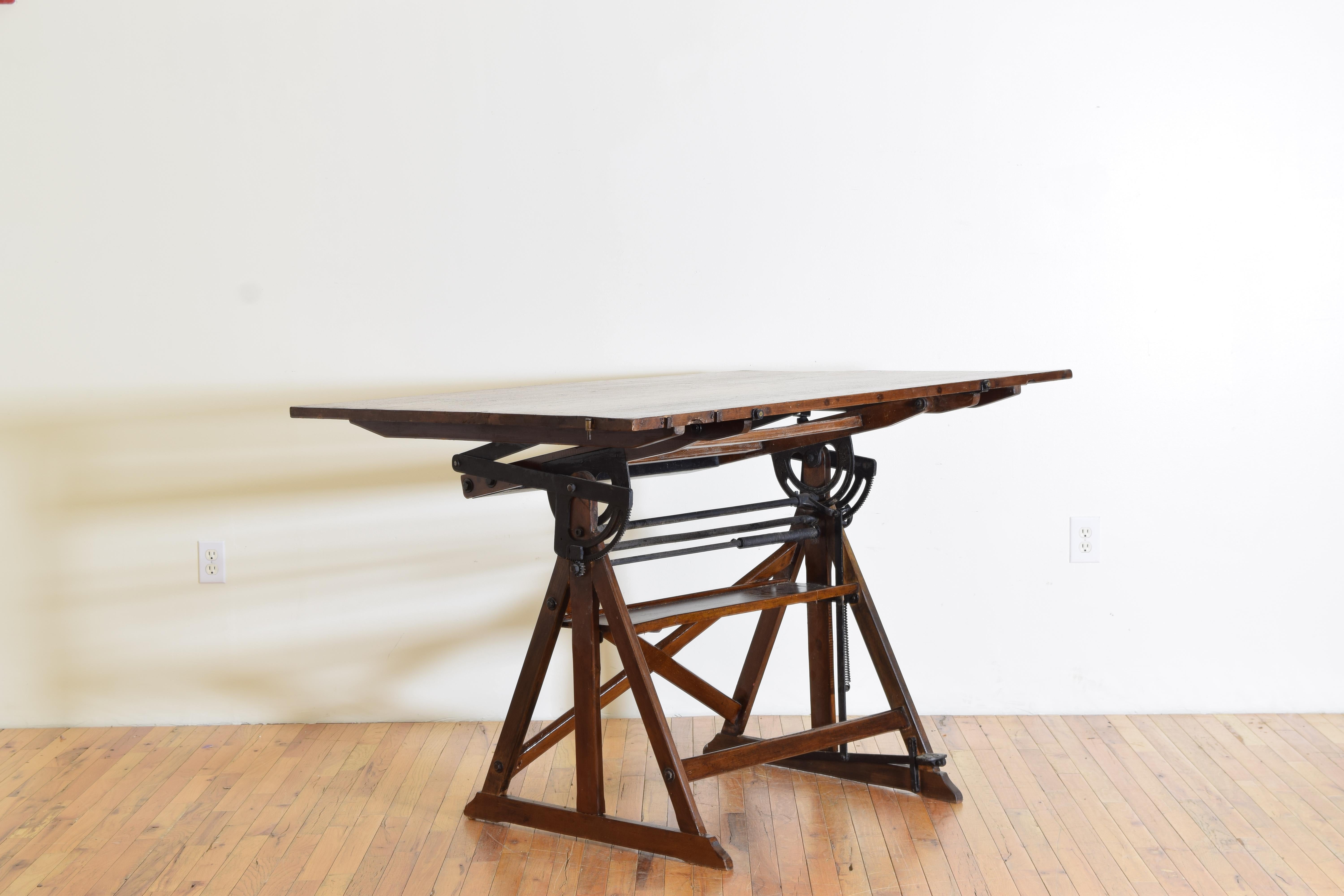 mid century drafting table