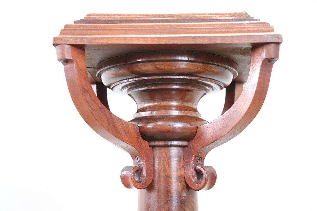 Colonna in legno di Oak Wood tornito italiano In condizioni buone in vendita a Casale Monferrato, IT