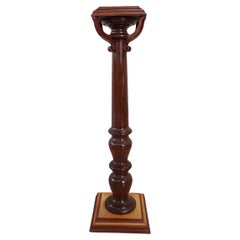 Colonna in legno di Oak Wood tornito italiano