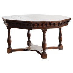 Italian, Tuscan, 17th Century and Later Octagonal Table