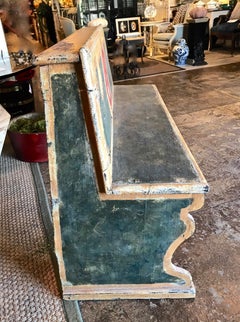 Italian Tuscan Bench, 18th Century