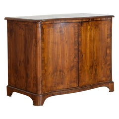 Italian, Tuscan, Firenze, Walnut and Veneer Inlaid 2-Door Credenza, circa 1810