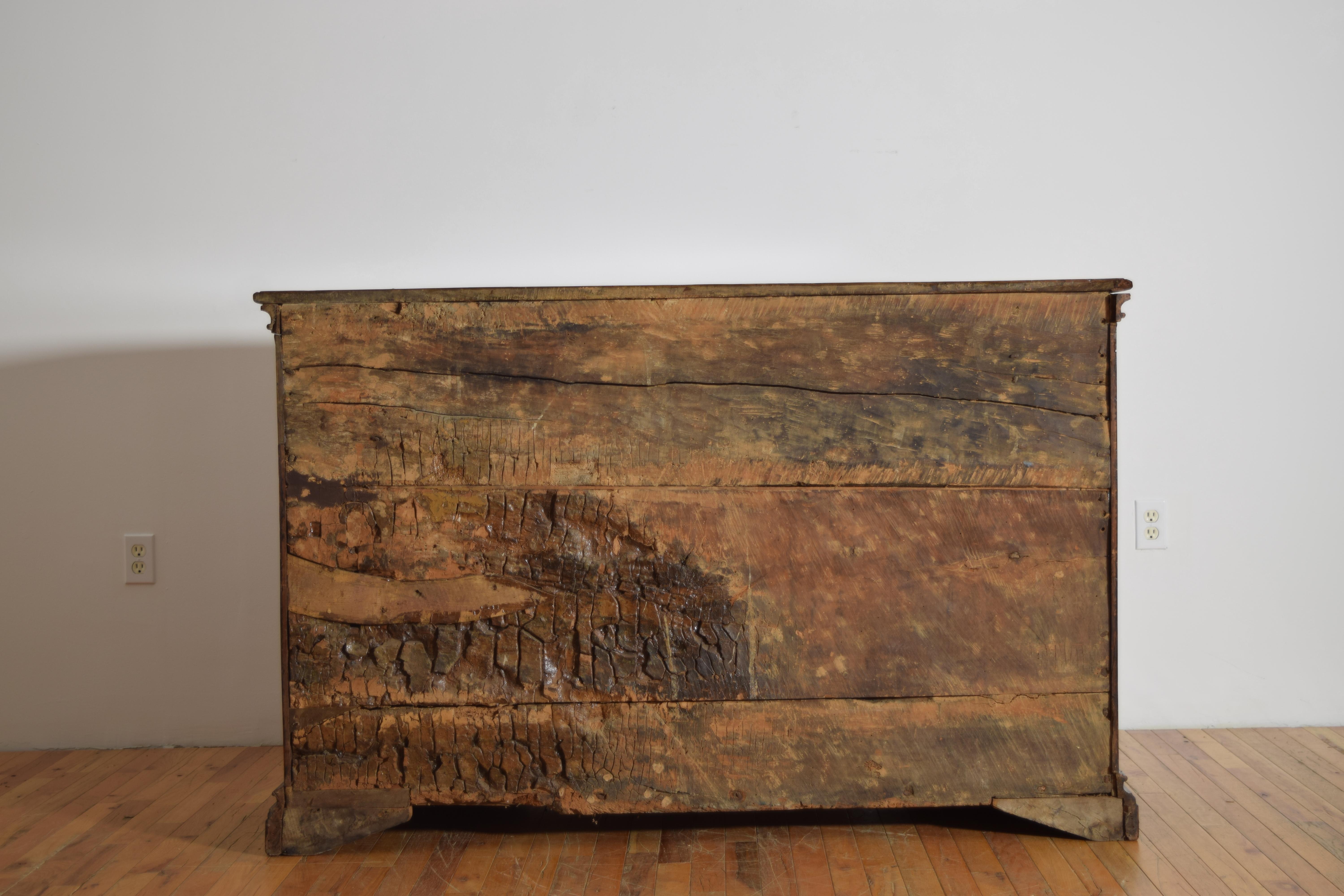 Italian, Tuscany, Baroque Period Walnut 12-Drawer Scantonata Commode, 17th cen 8
