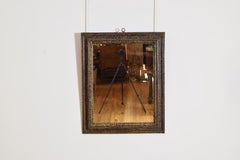 Italian, Tuscany, LXIV Period “Leopard Tortoise” Faux Painted & Molded Mirror