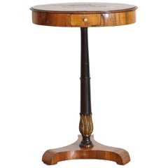 Italian, Tuscany, Neoclassical Walnut
Inlaid 1-Drawer Side Table, 2ndq 19thc Italian, Tuscany, Neoclassical Walnut
Inlaid 1-Drawer Side Table, 2ndq 19thc