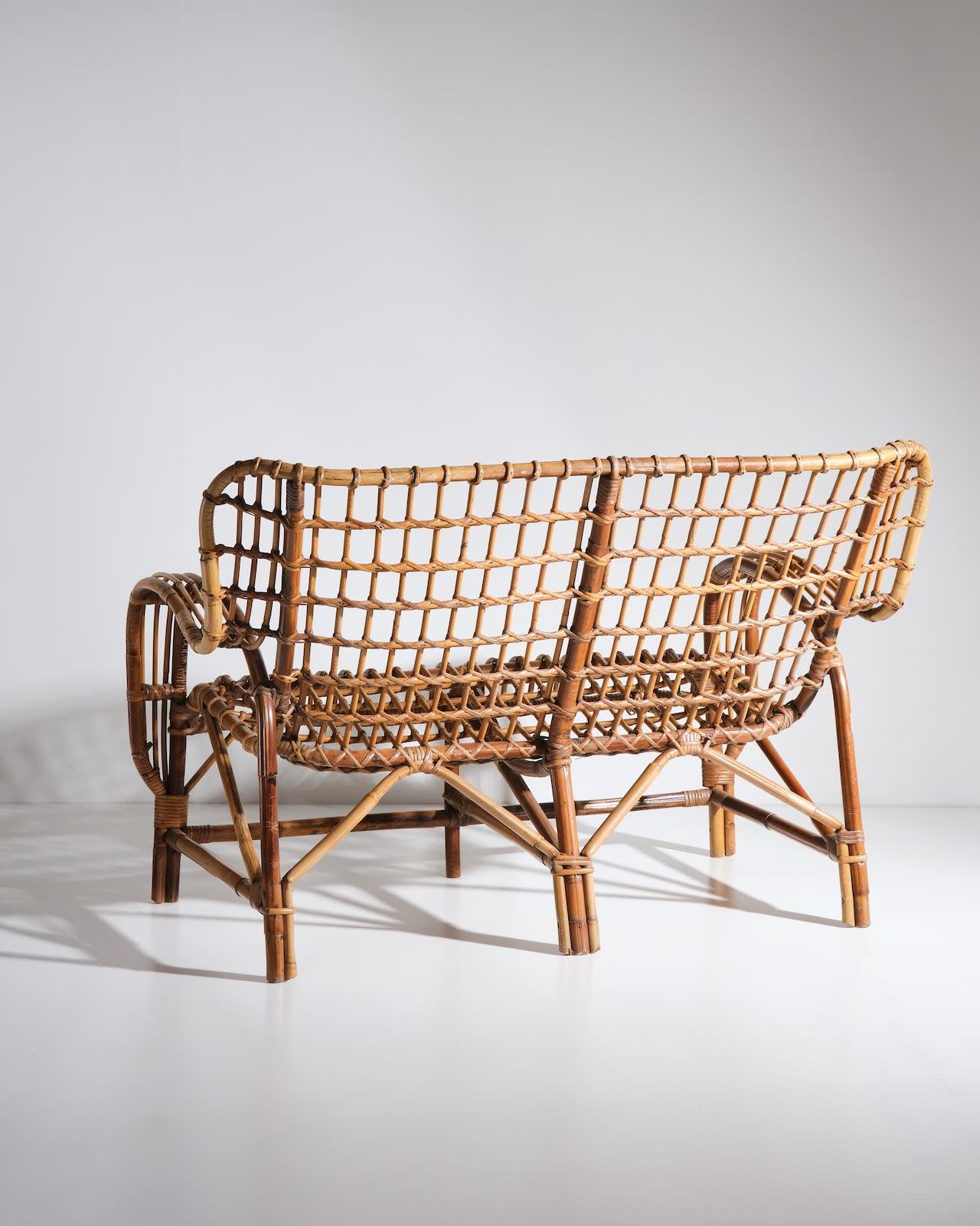 c.Década de 1960
Bambú
H84 x W125 x D75 cm