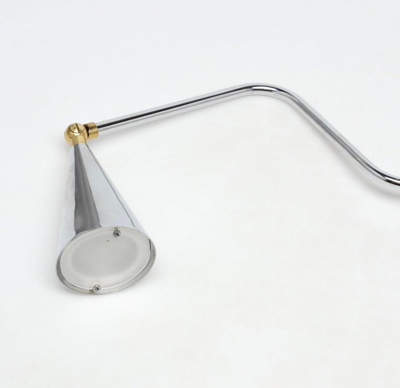 Italian Two Tone Sconce by Disegno Luce In Good Condition For Sale In Venice, CA