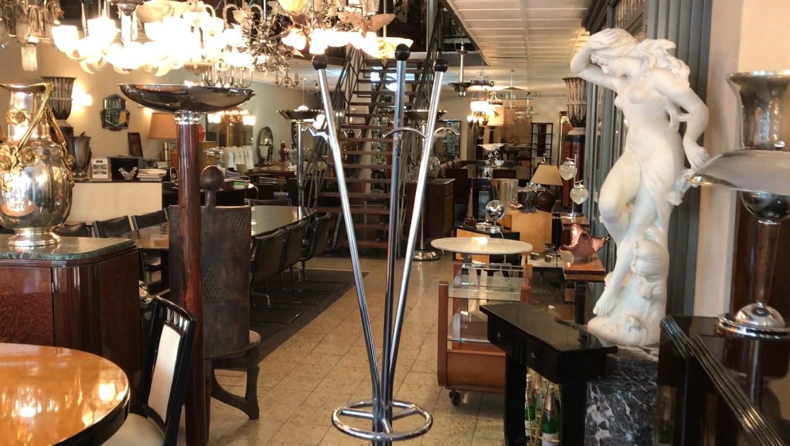 Italian Umbrella stand and Coat rack, 1950 For Sale 1