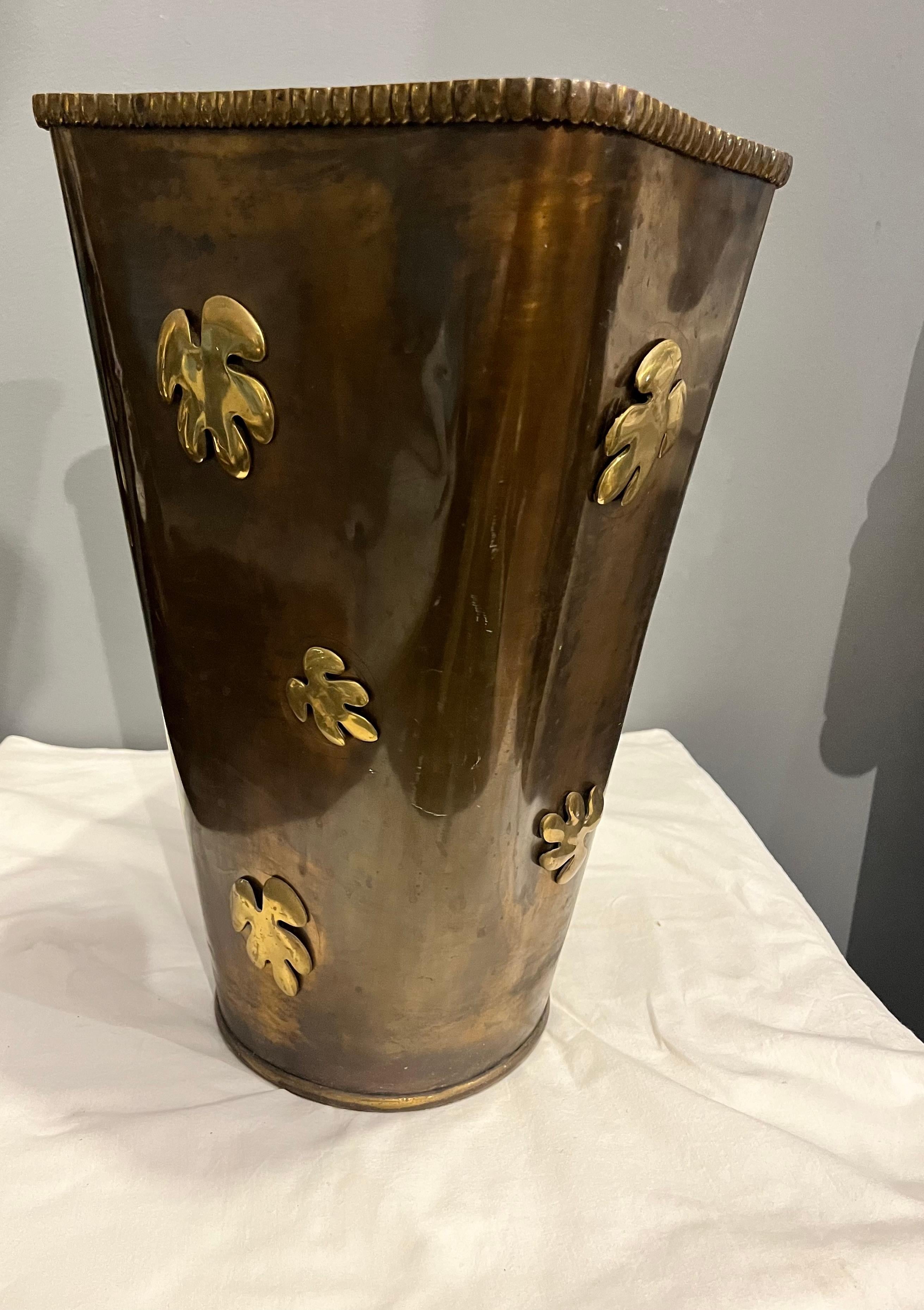 Italian umbrella stand of the 50s in vendita 2
