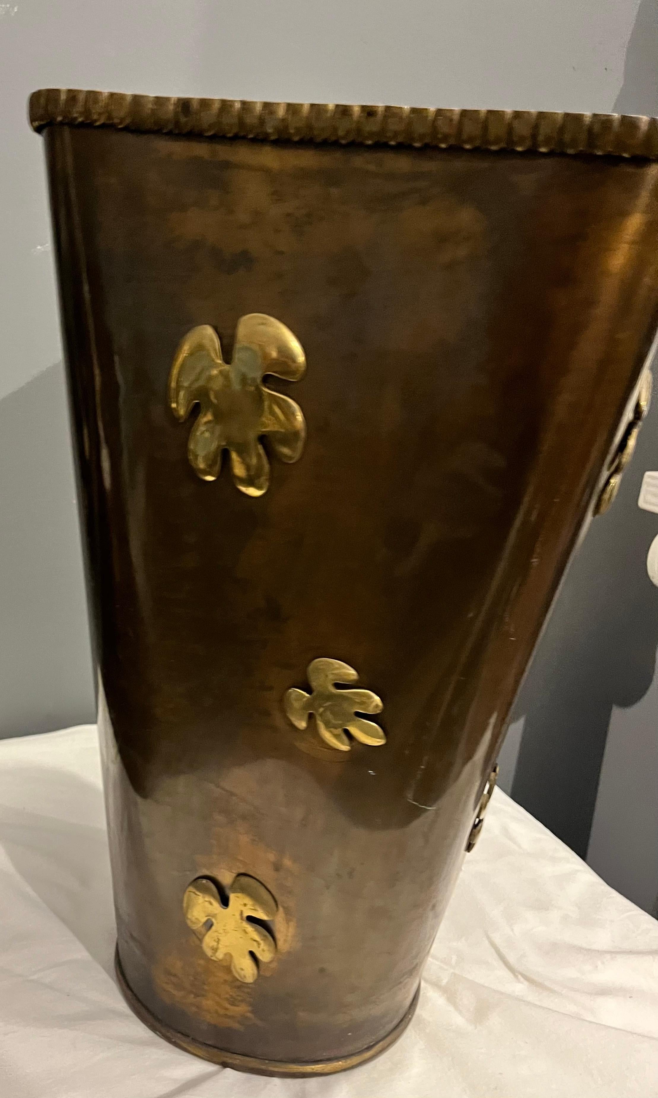 Italian umbrella stand of the 50s in vendita 3