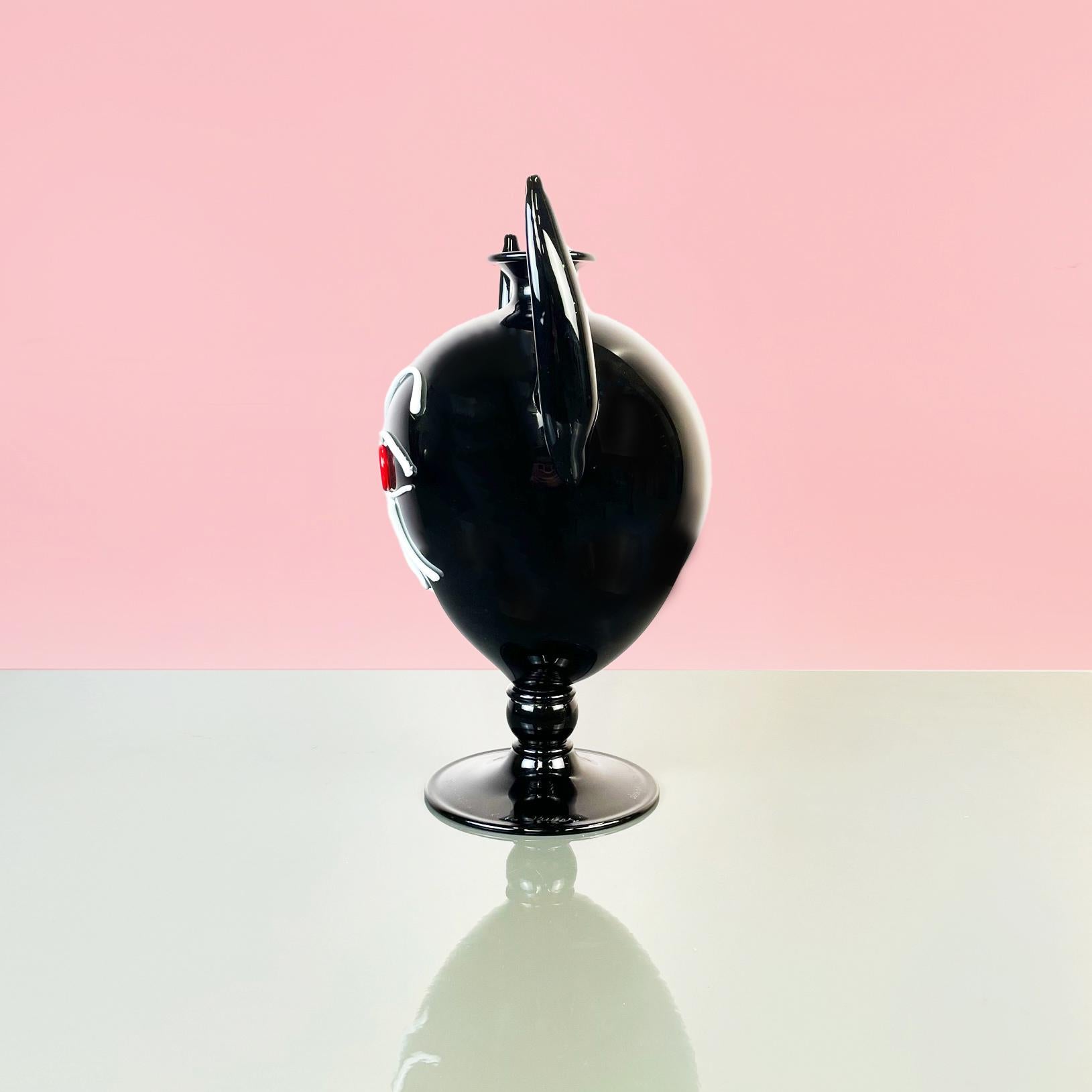 Italian Unique Prototype Vase Veronese in Murano Glass by Cleto Munari, 2002 In Excellent Condition For Sale In MIlano, IT