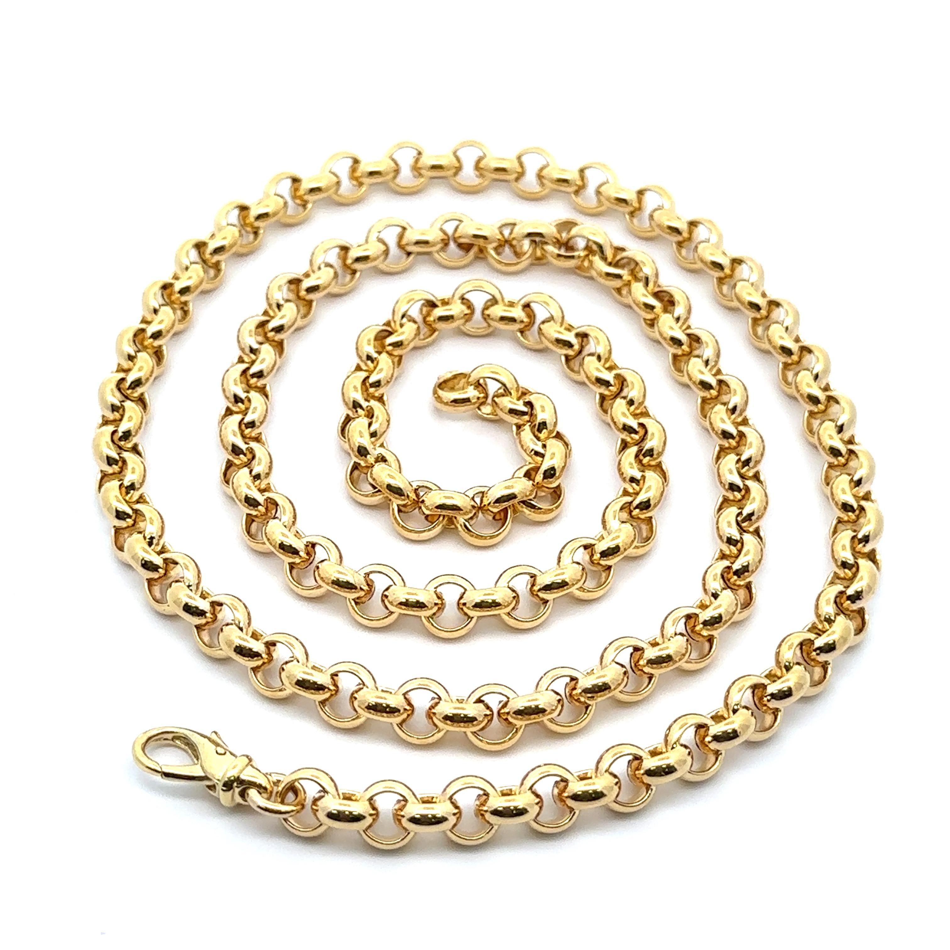 Italian UNOAERRE 14k Yellow Gold 28