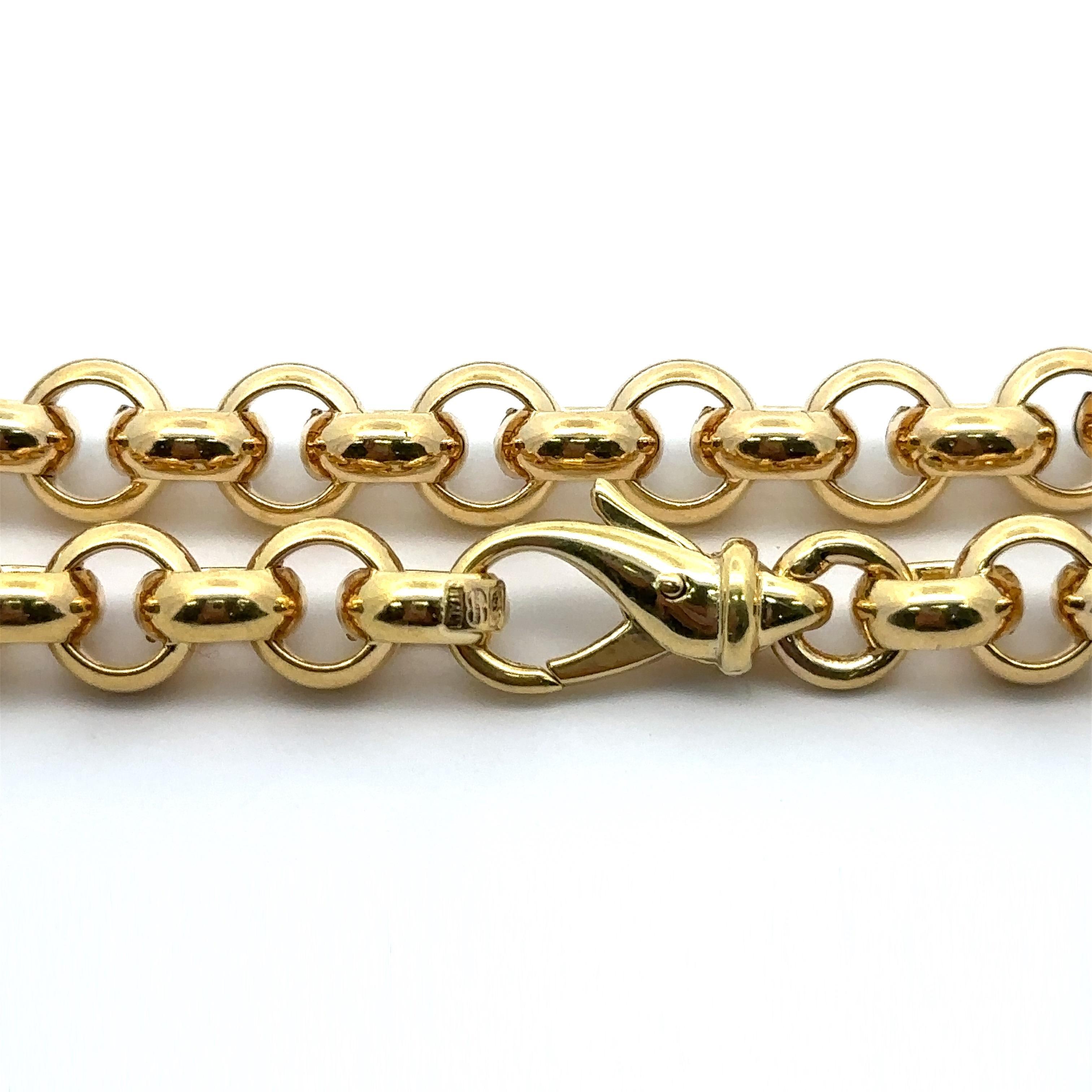 Women's Italian UNOAERRE 14k Yellow Gold 28