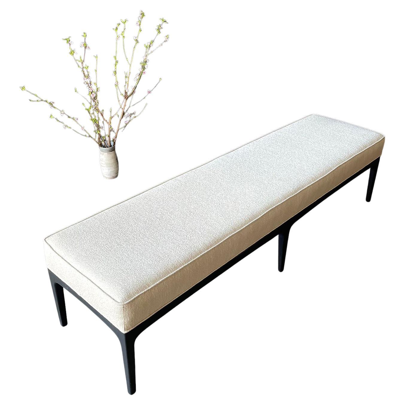 Italian Upholstered Entry Bench 