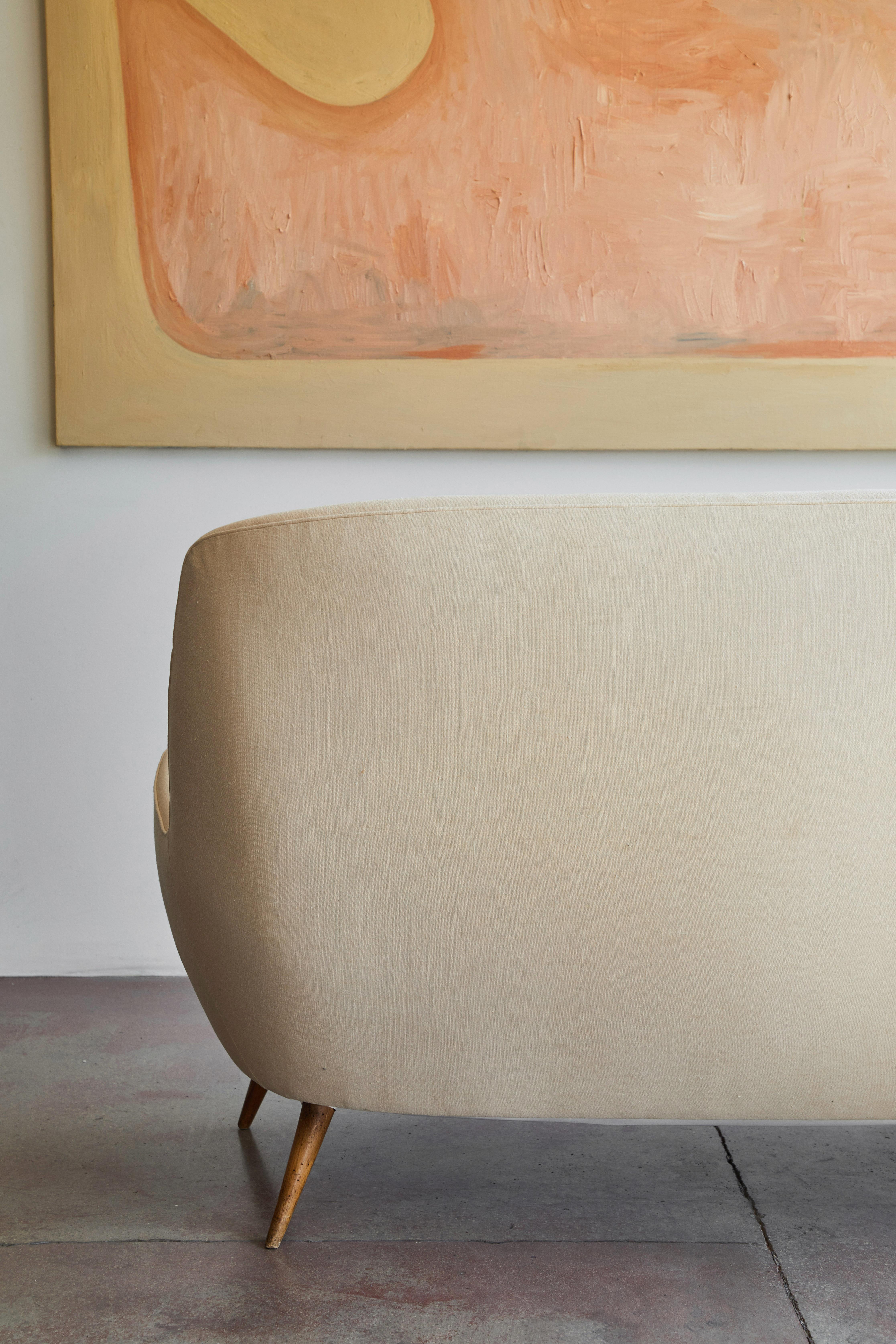 Italian Upholstered Sofa 5