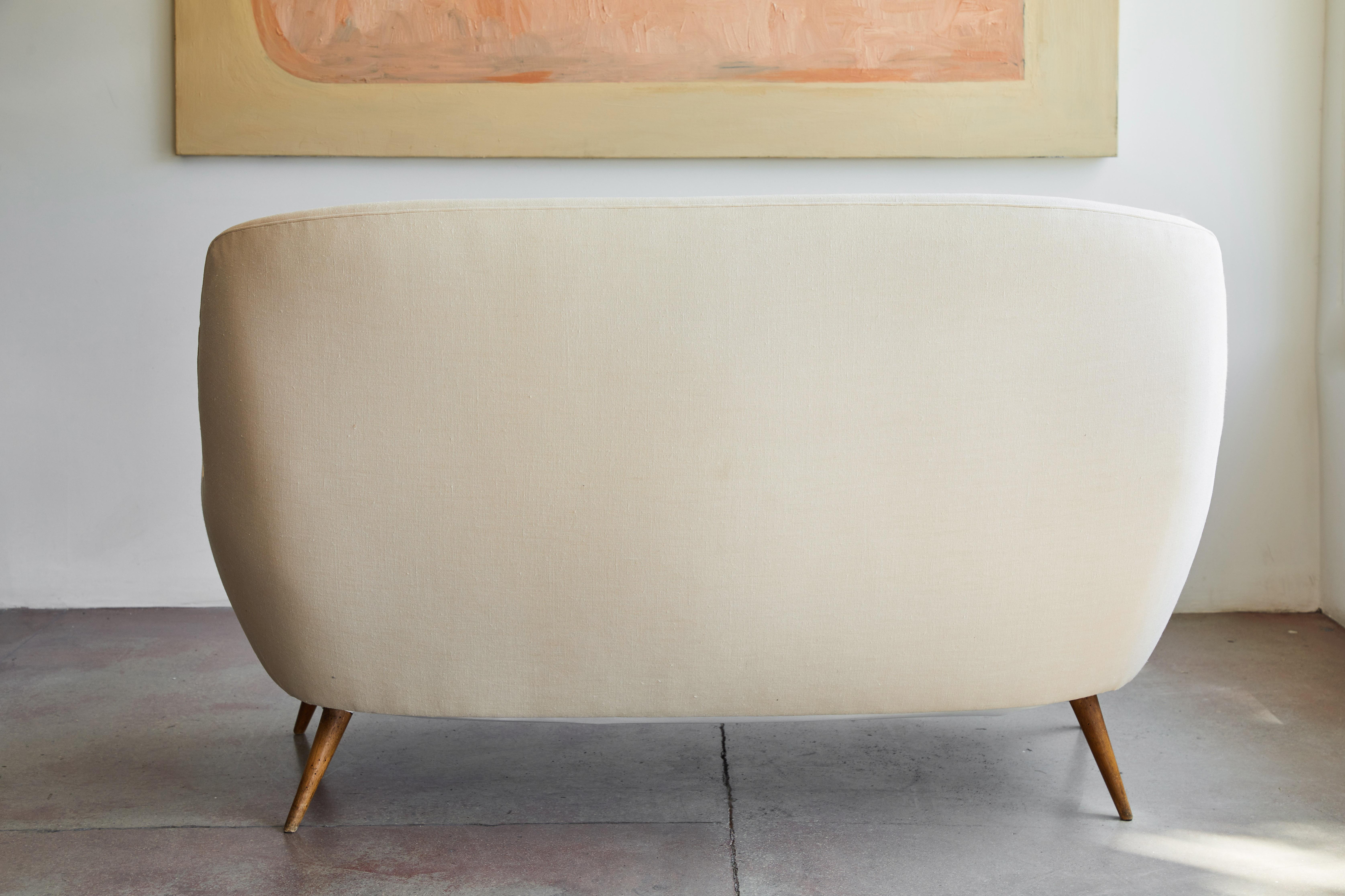 Italian Upholstered Sofa 6