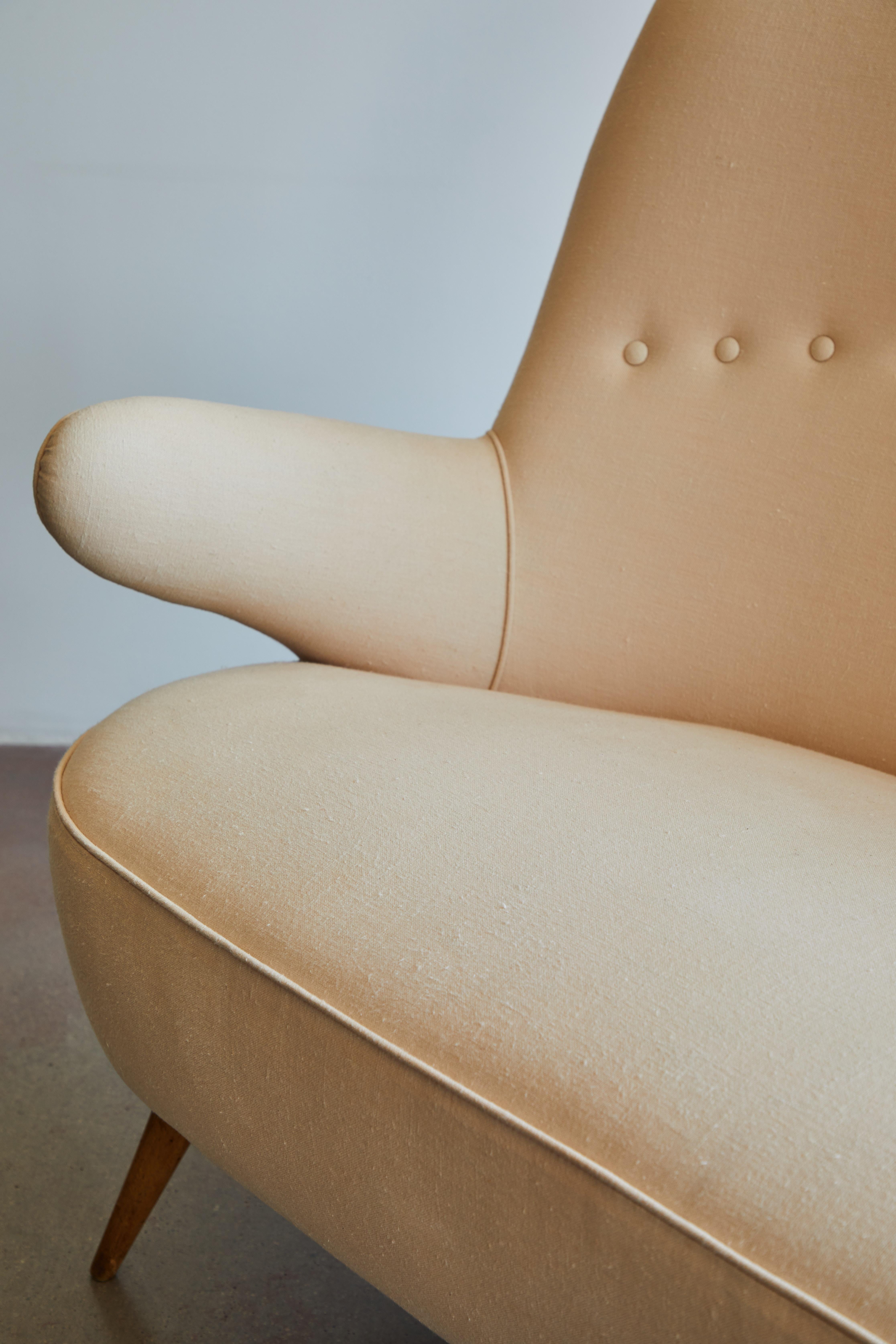 Italian Upholstered Sofa 8