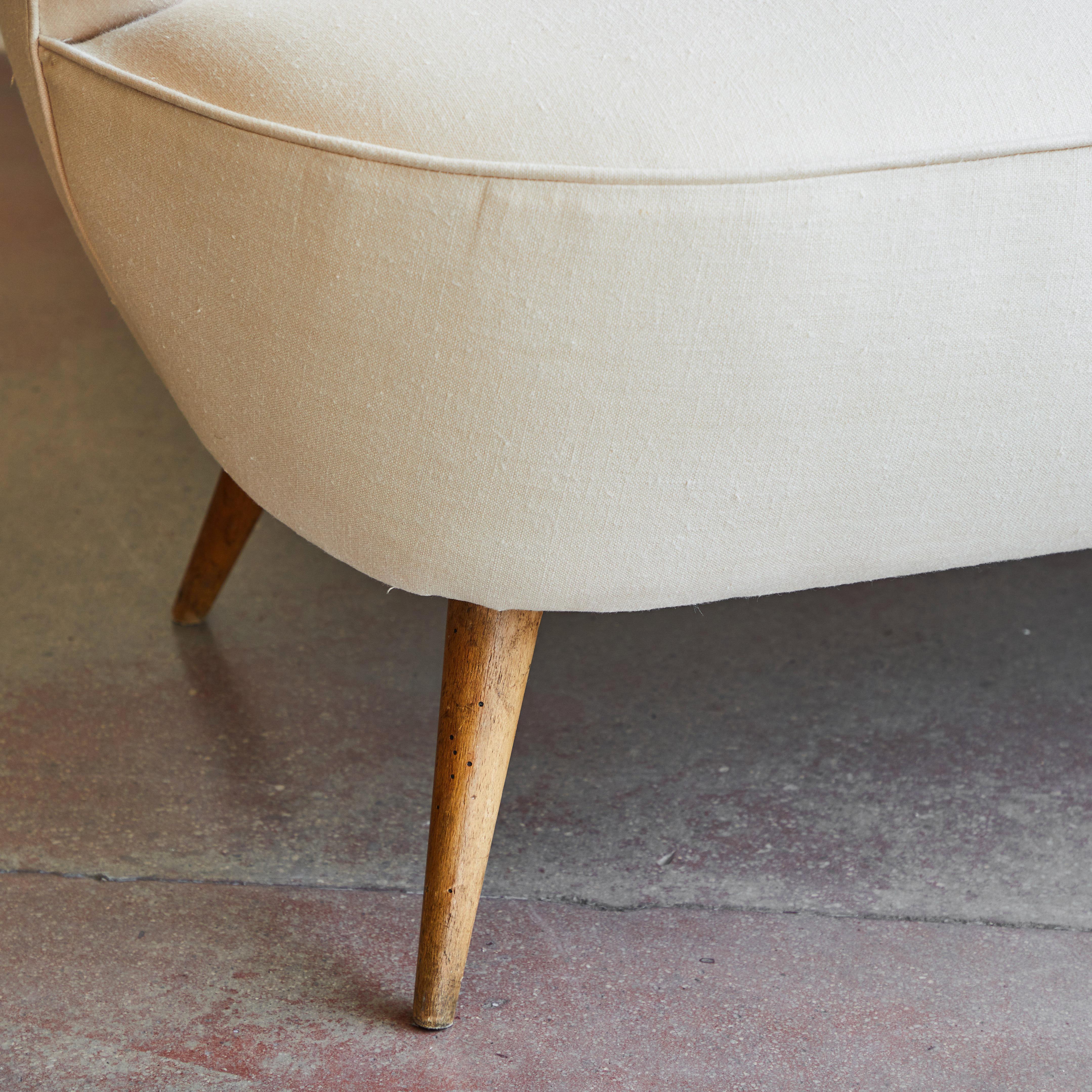 Italian Upholstered Sofa 1