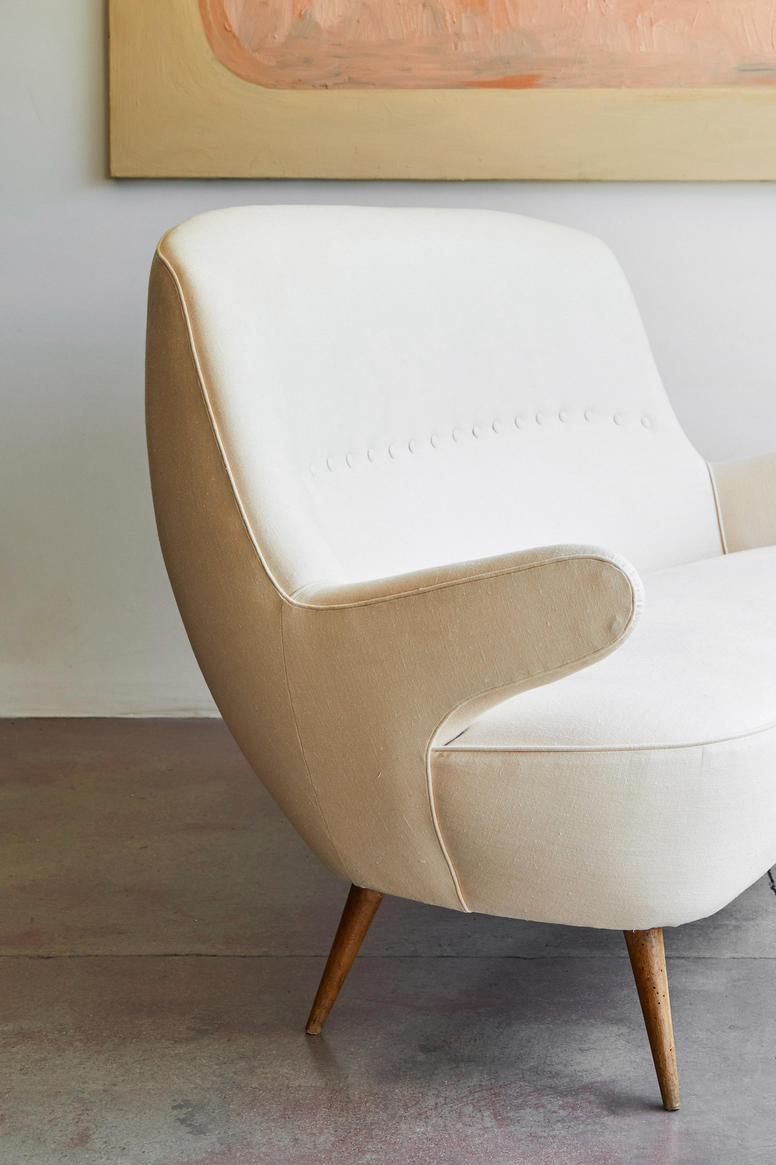 Italian Upholstered Sofa 3