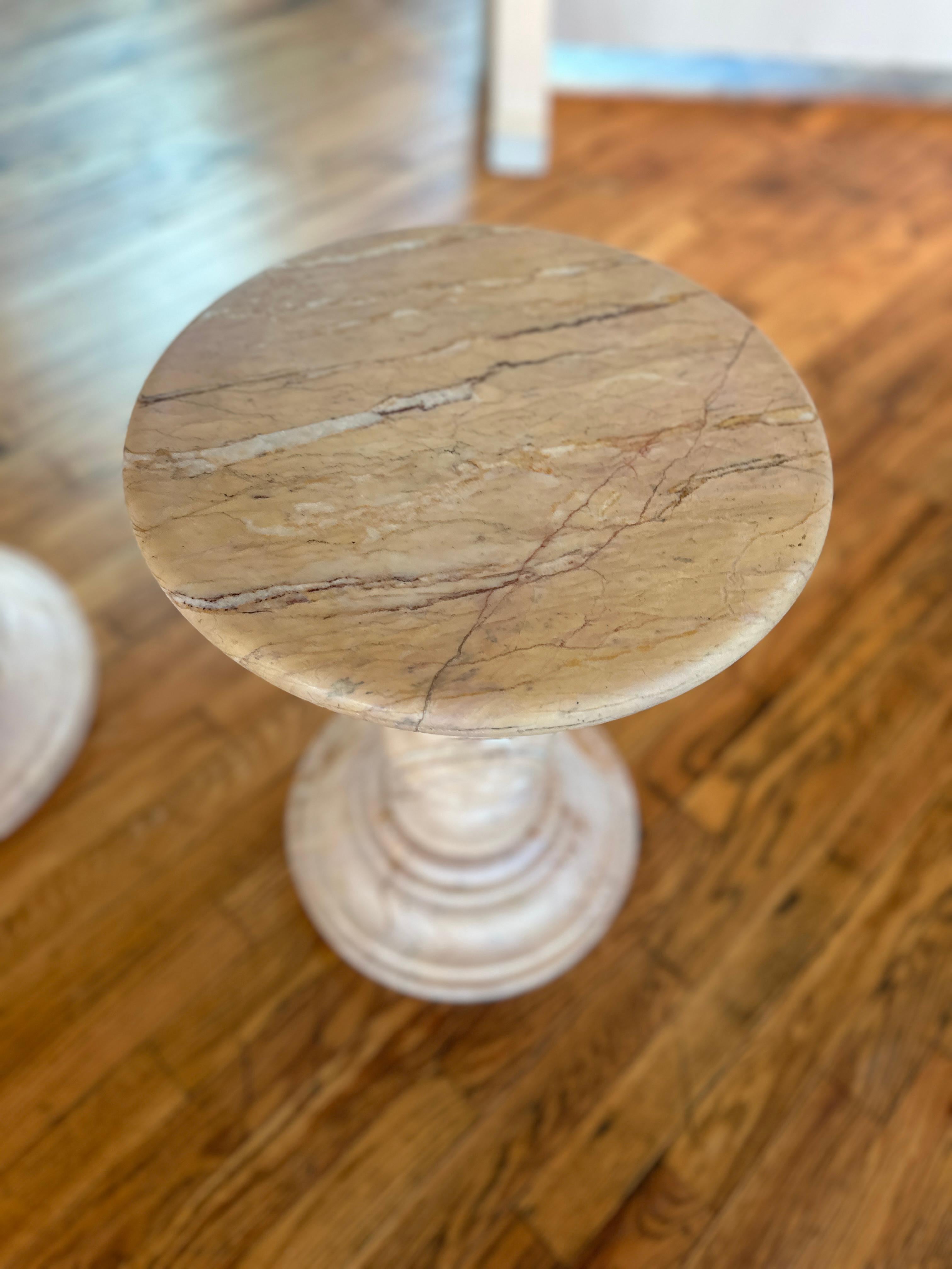 Italian Valencia Marble Dining/Bistro Table Set 4