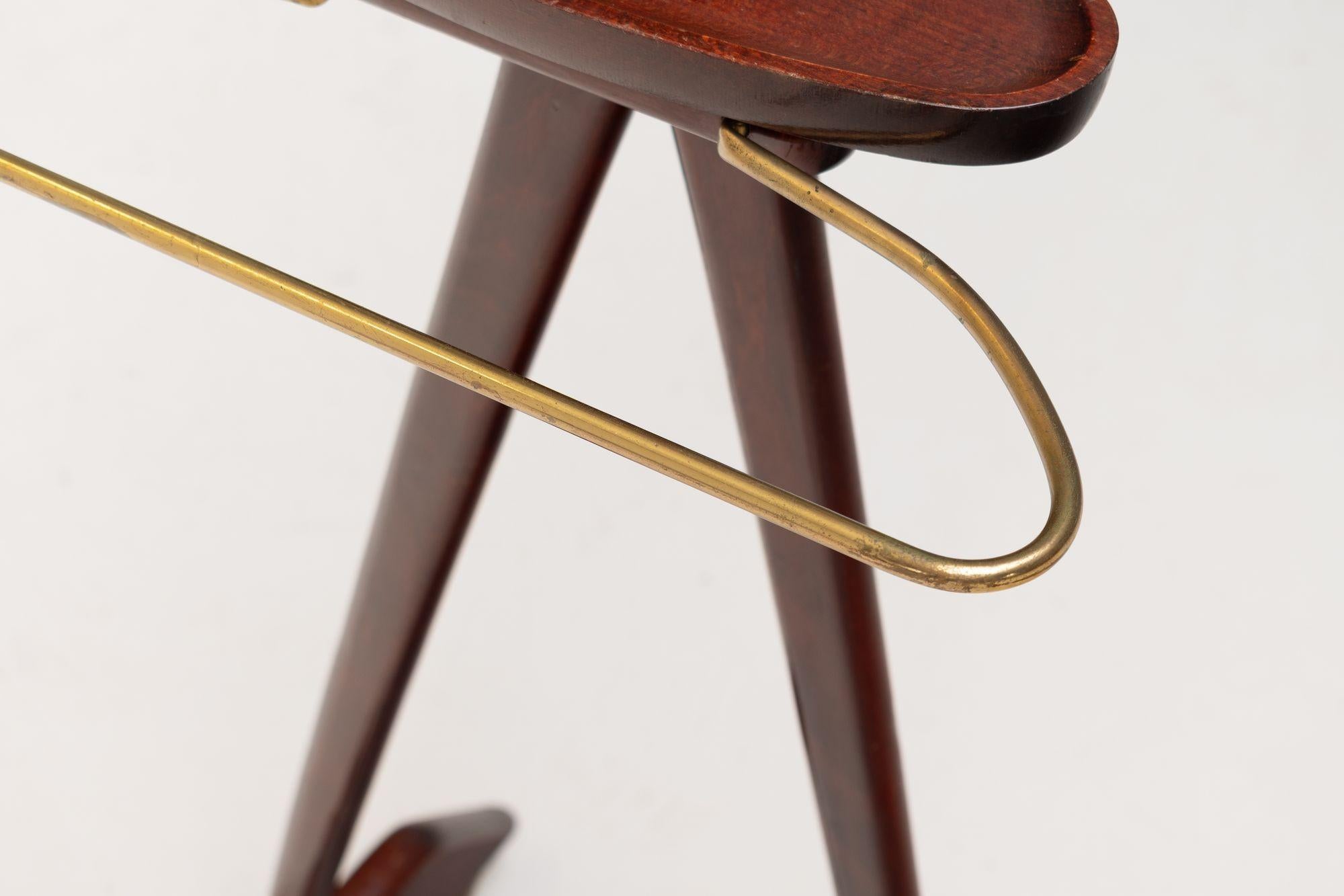Beech Italian Valet by Ico Parisi for Fratelli Reguitti For Sale