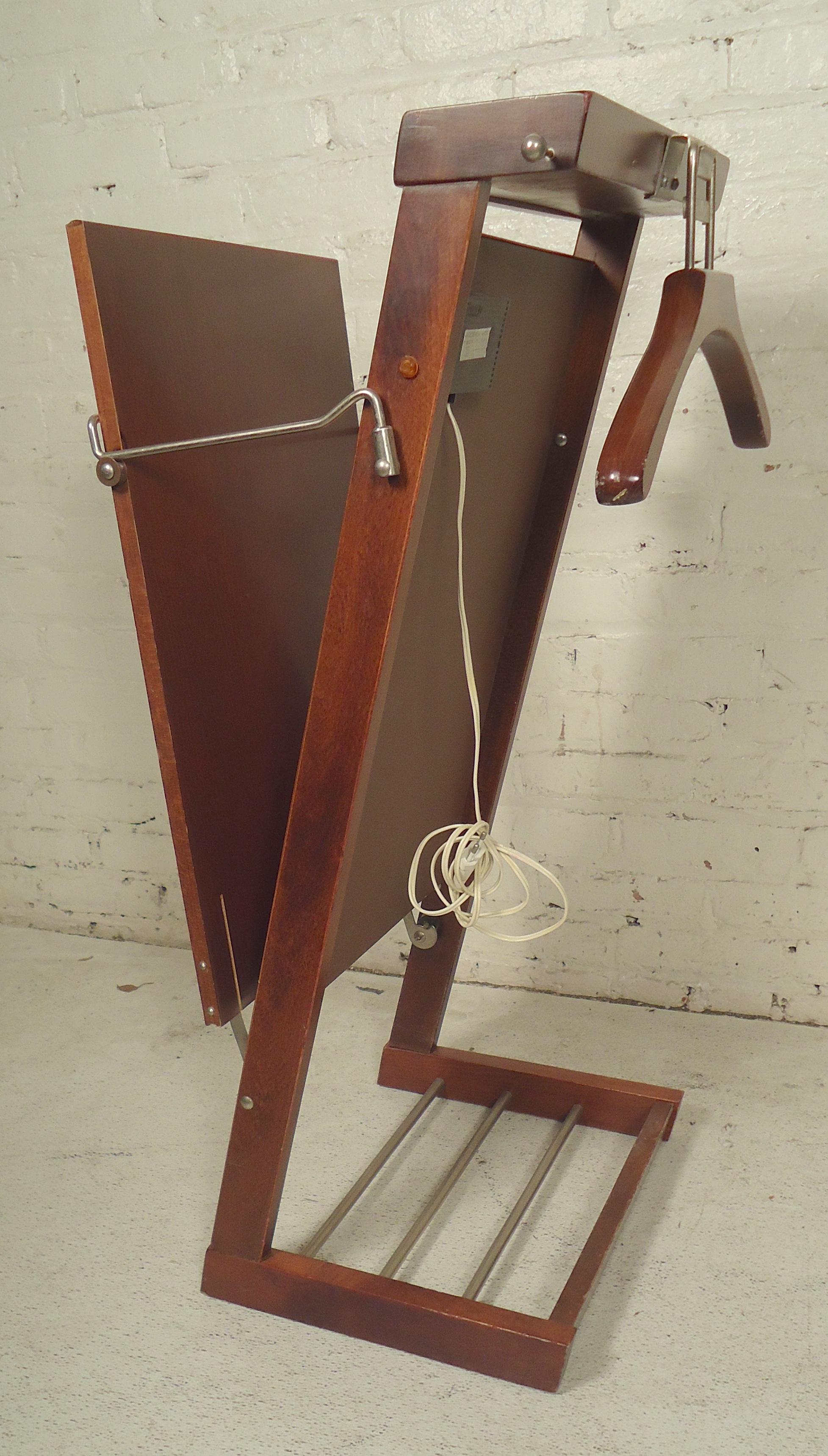 Mid-Century Modern Italian Valet and Pants Press by Fratelli Reguitti