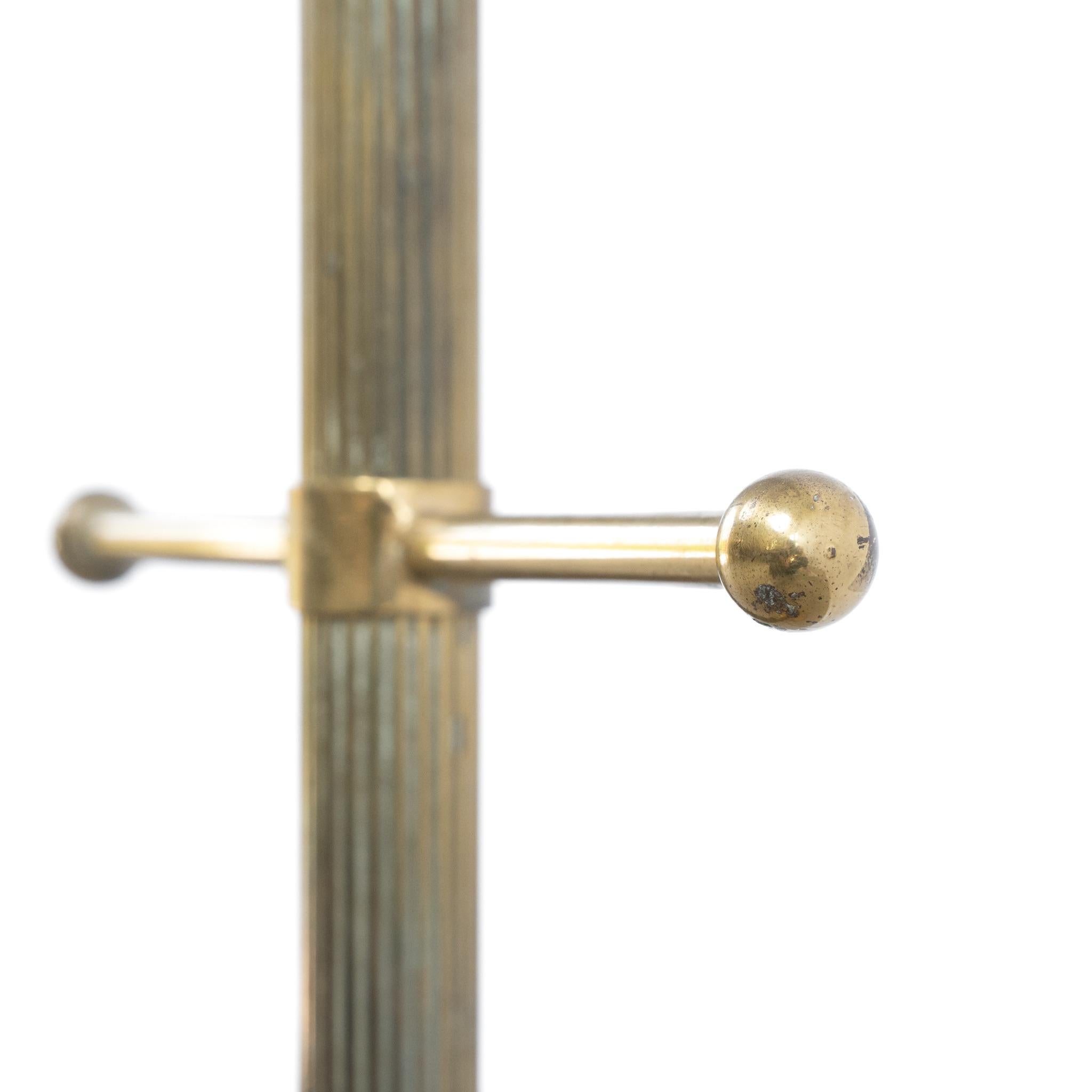 Brass Italian Valet Stand by Ico Parisi, circa 1960 For Sale