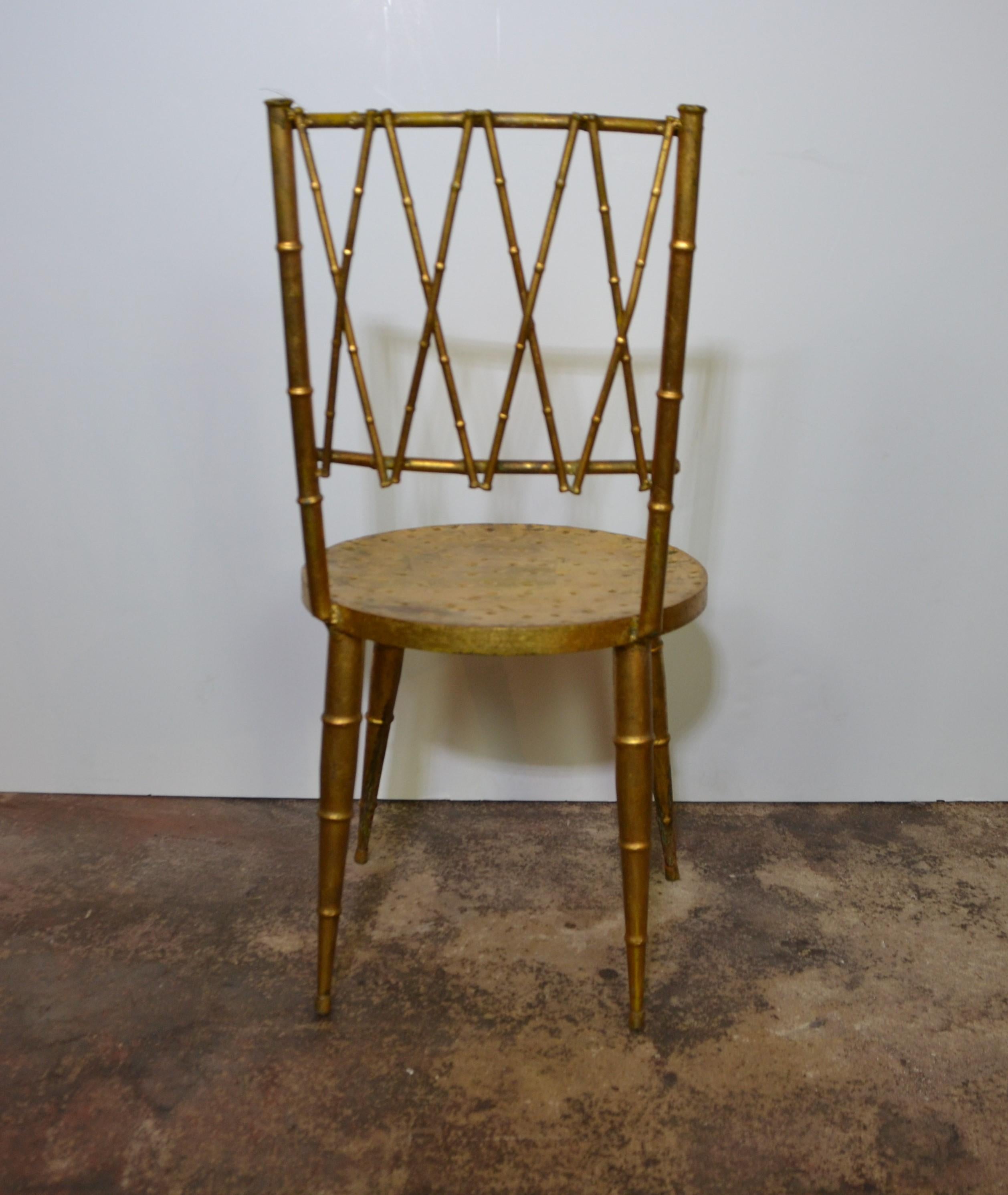 Mid-20th Century Italian Vanity Chair