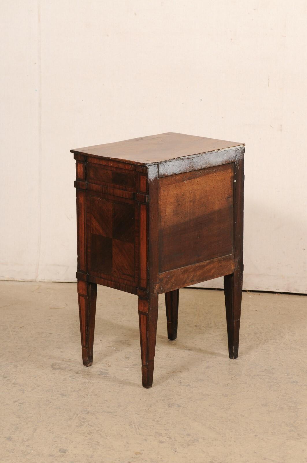 Italian Veneered Side Chest, Early 19th C. For Sale 5
