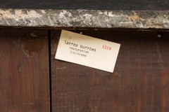 Italian Venetian Black Marble Commode