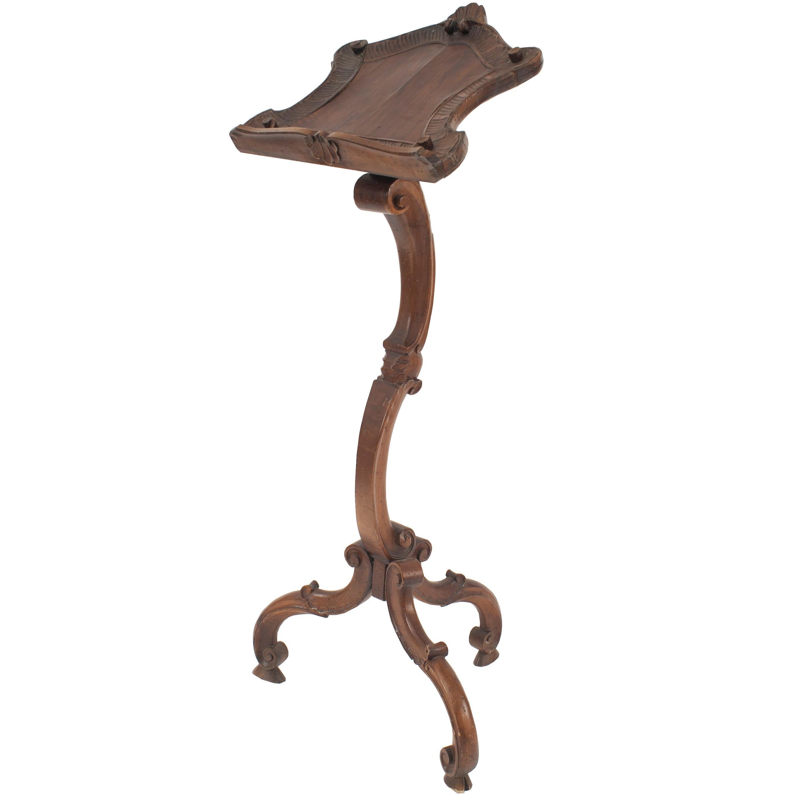 Venetian Rococo Grotto Lectern For Sale