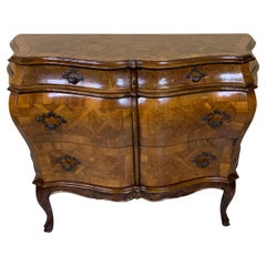 Italian Venetian Louis XIV Rococo Style Bombay Commode or Chest