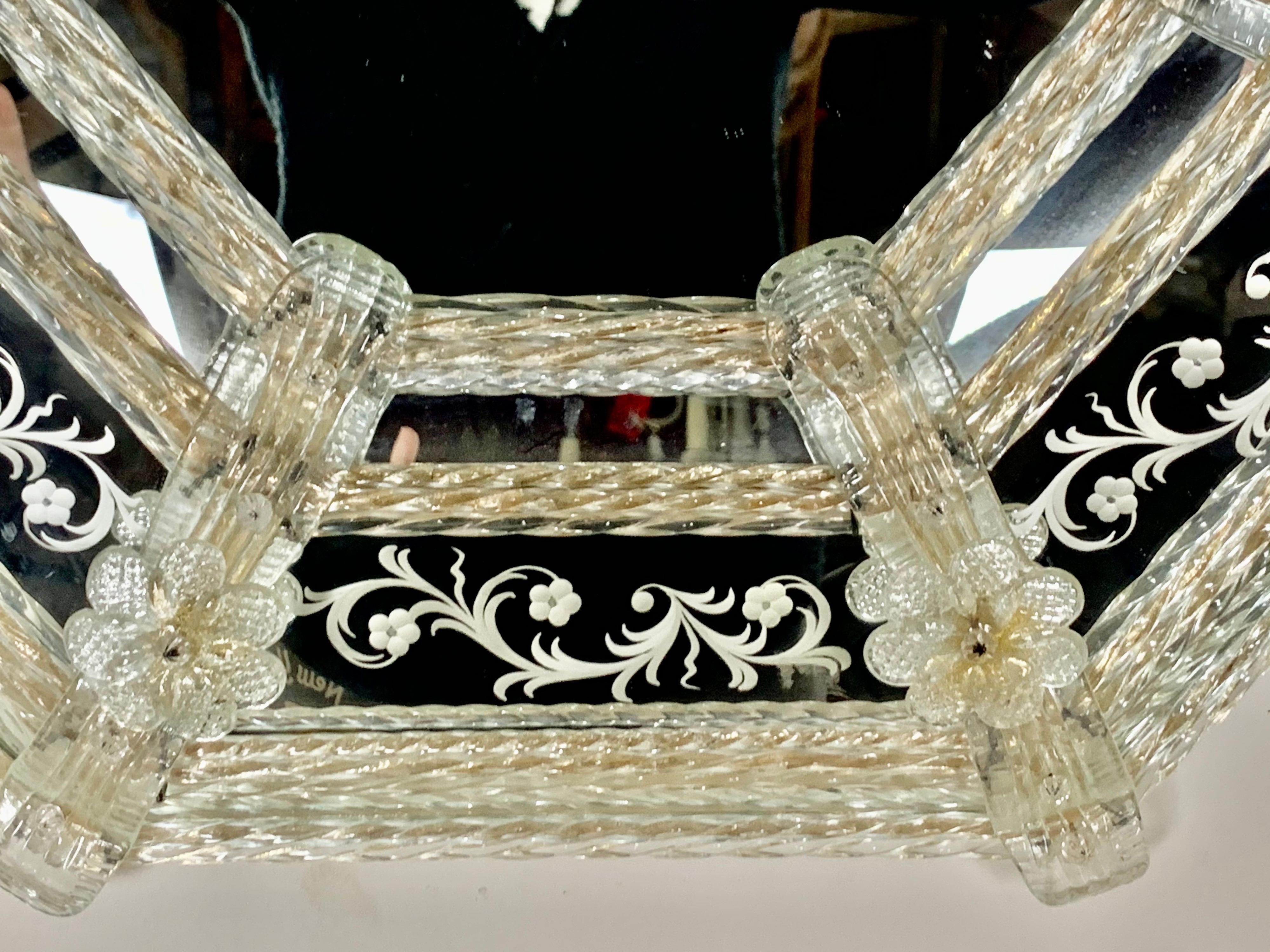 Italian Venetian Mirror, circa 1930s 5