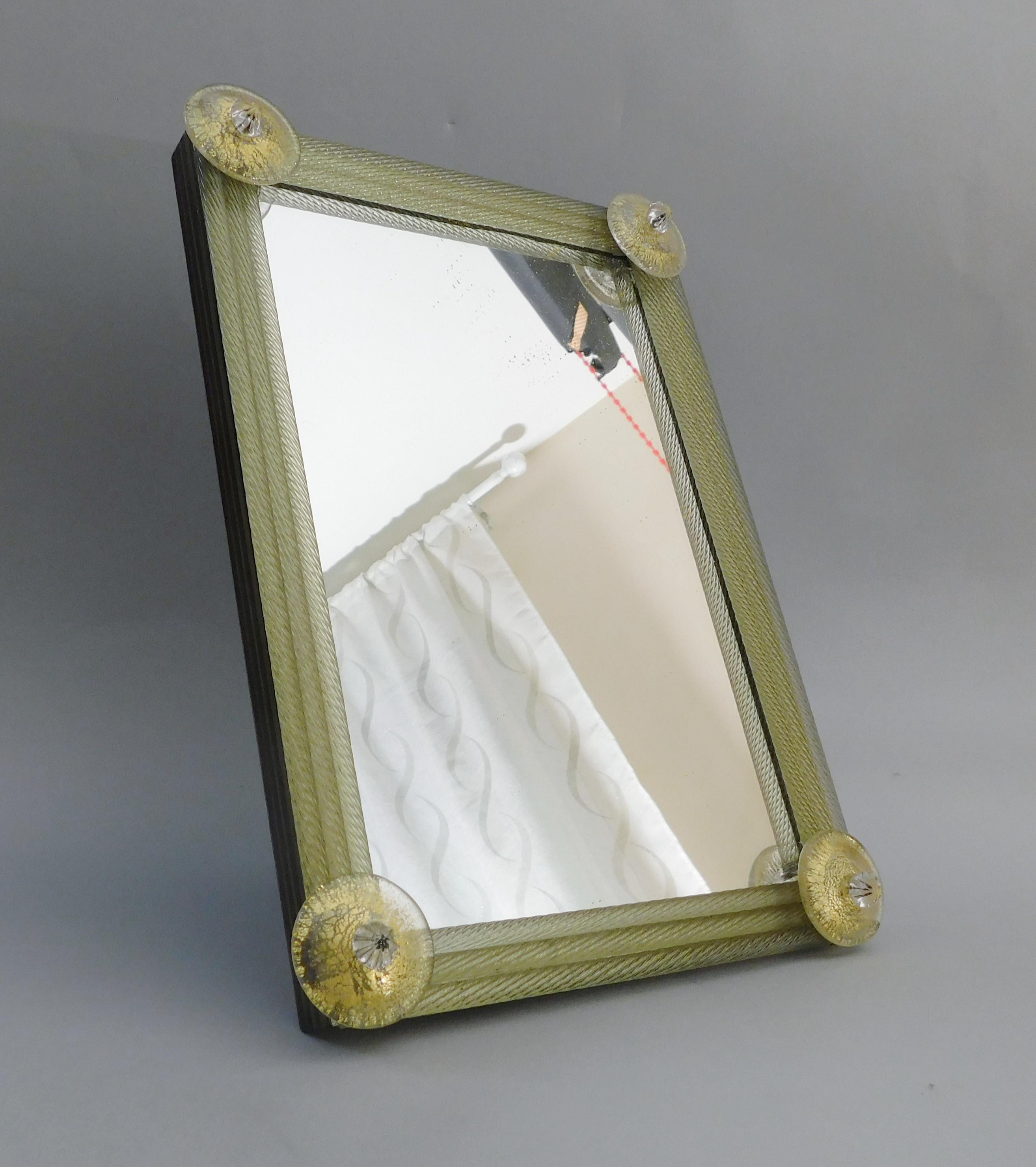 Modern Italian Venetian Mirror For Sale