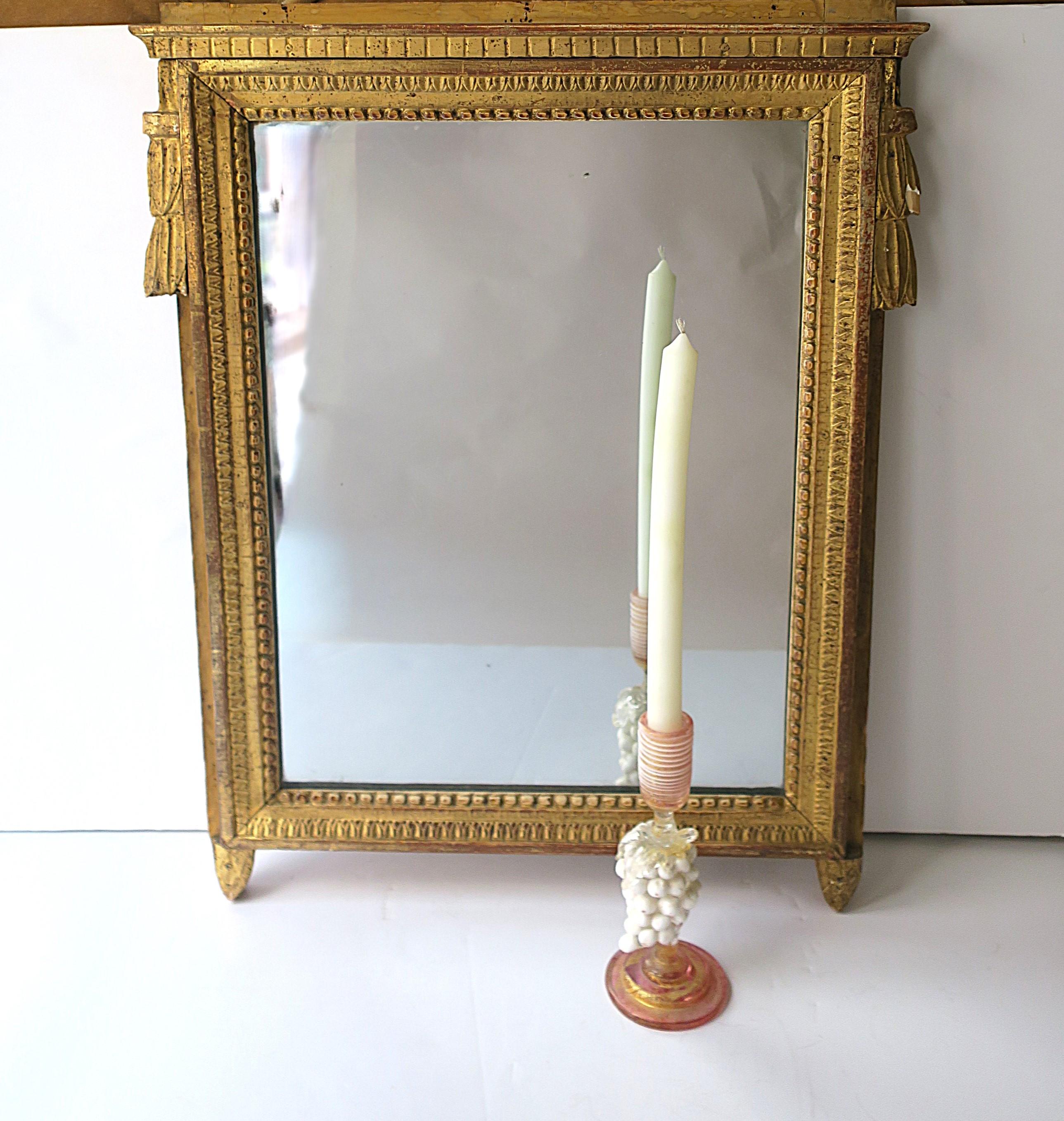 Vetro artistico Portacandele in vetro artistico italiano di Murano con uva in vendita