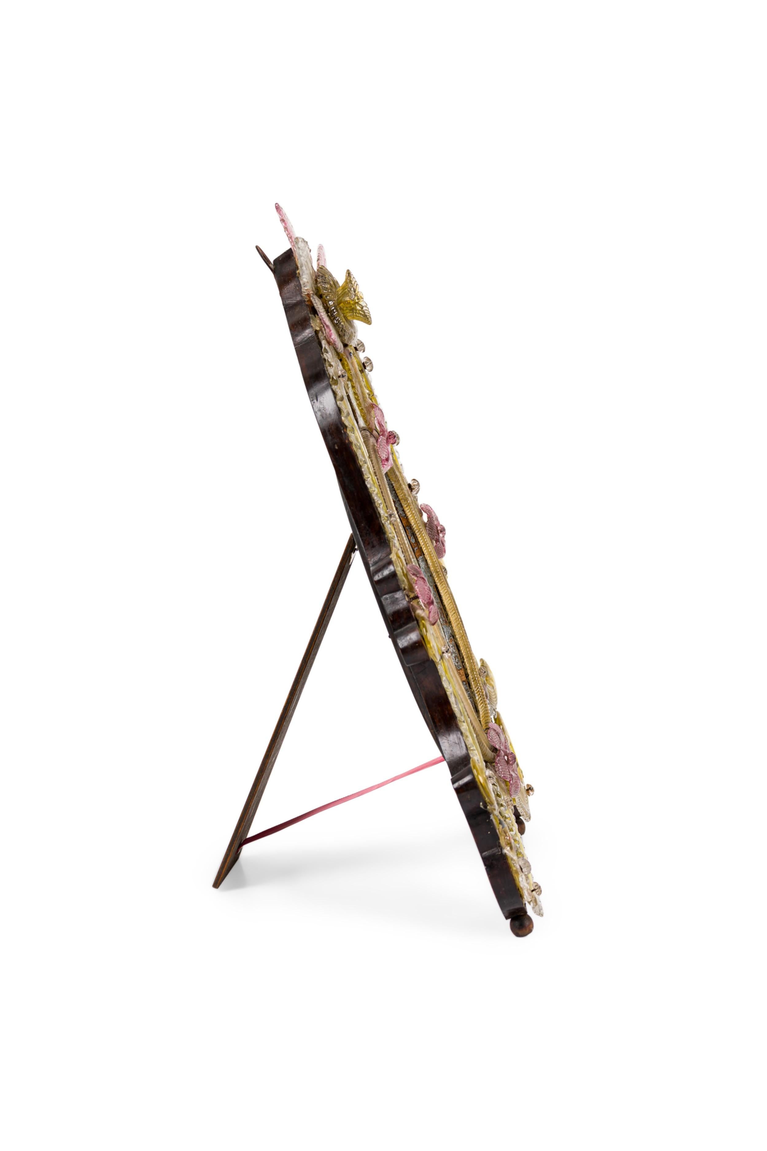 Italian Venetian Murano dressing table mirror In Good Condition In Queens, NY