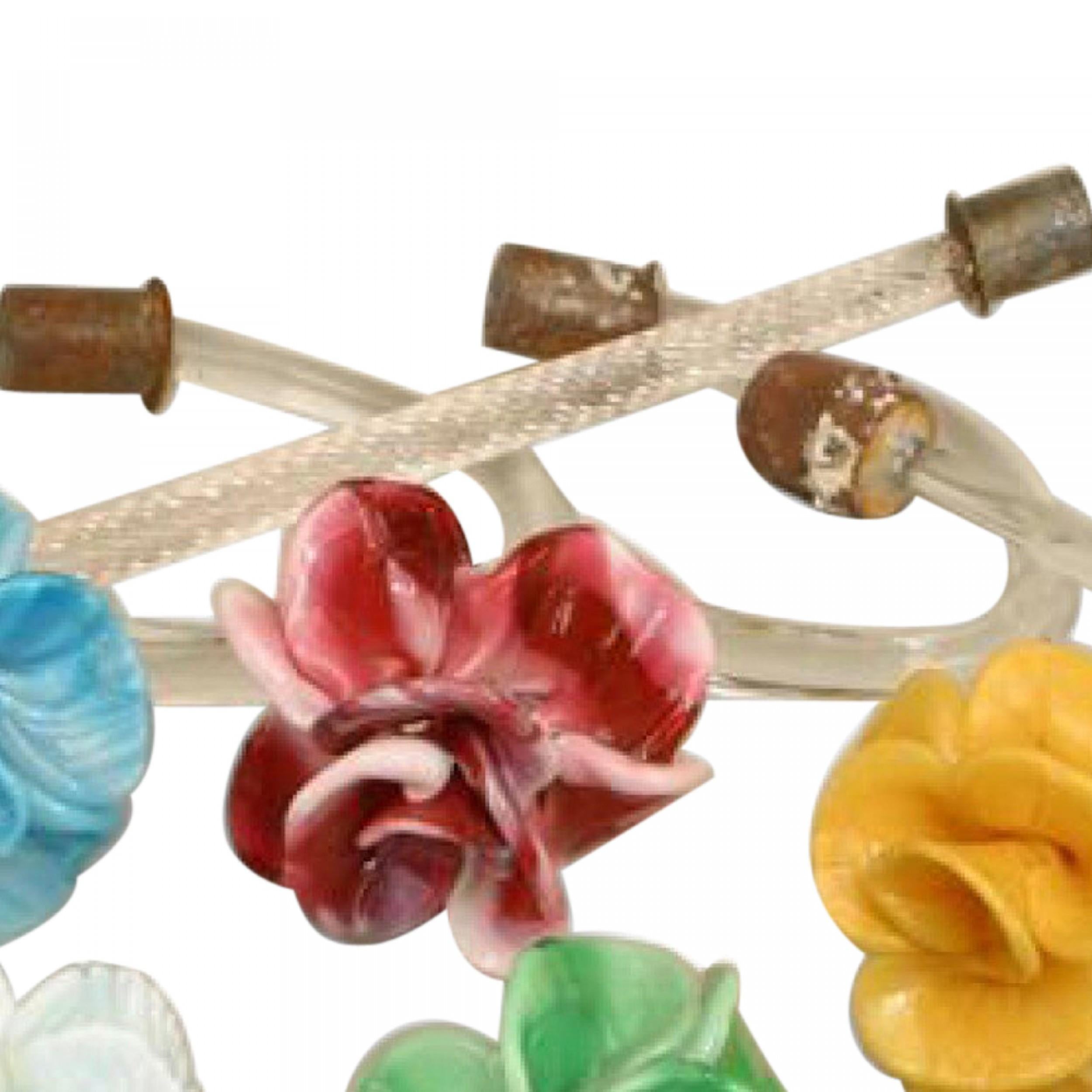 Barocco Fiori in vetro di Murano in vendita