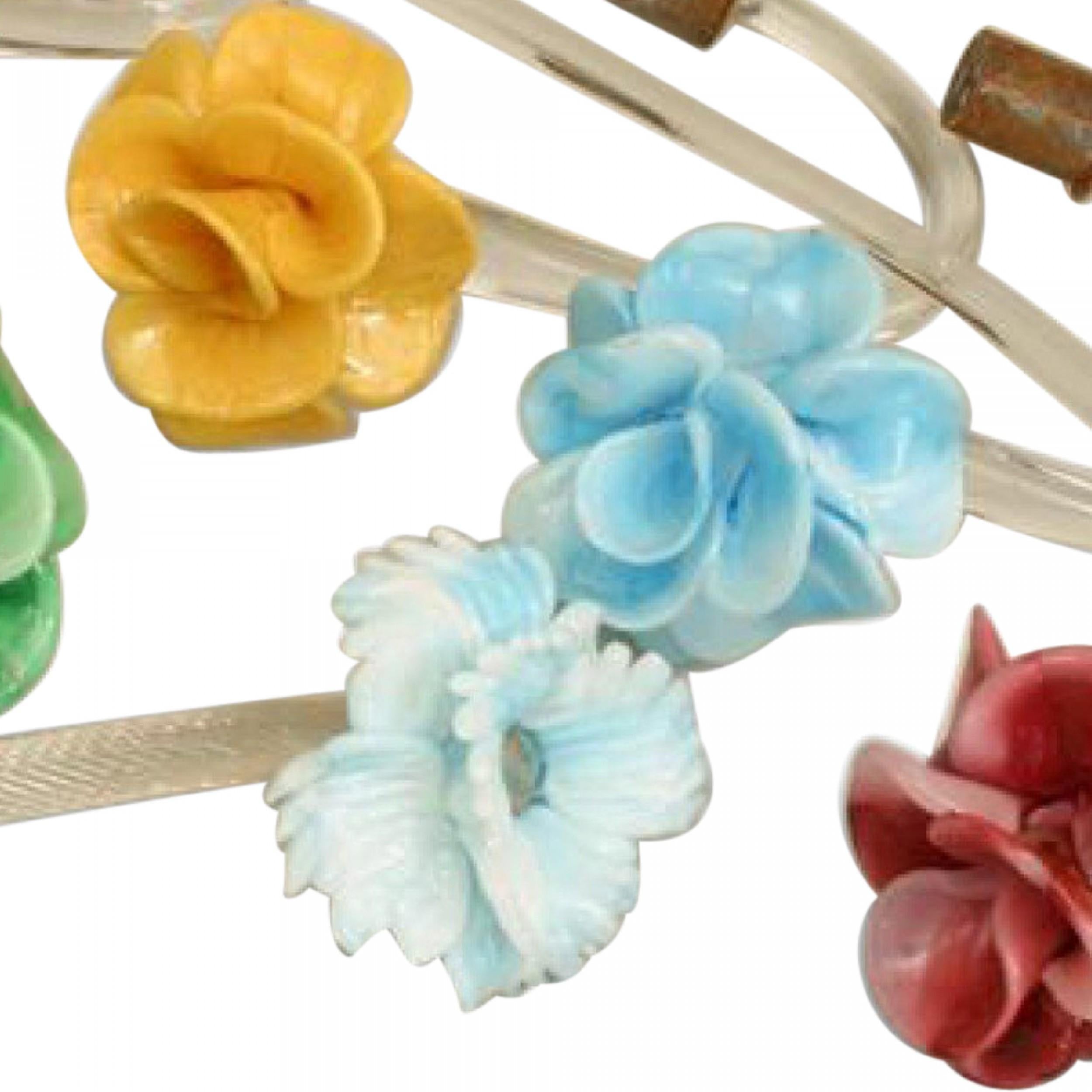 Italiano Fiori in vetro di Murano in vendita