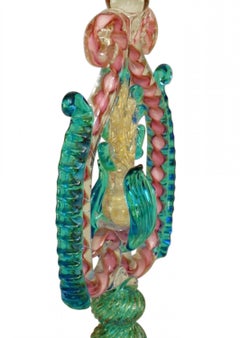 Italian Venetian Murano Glass Goblet