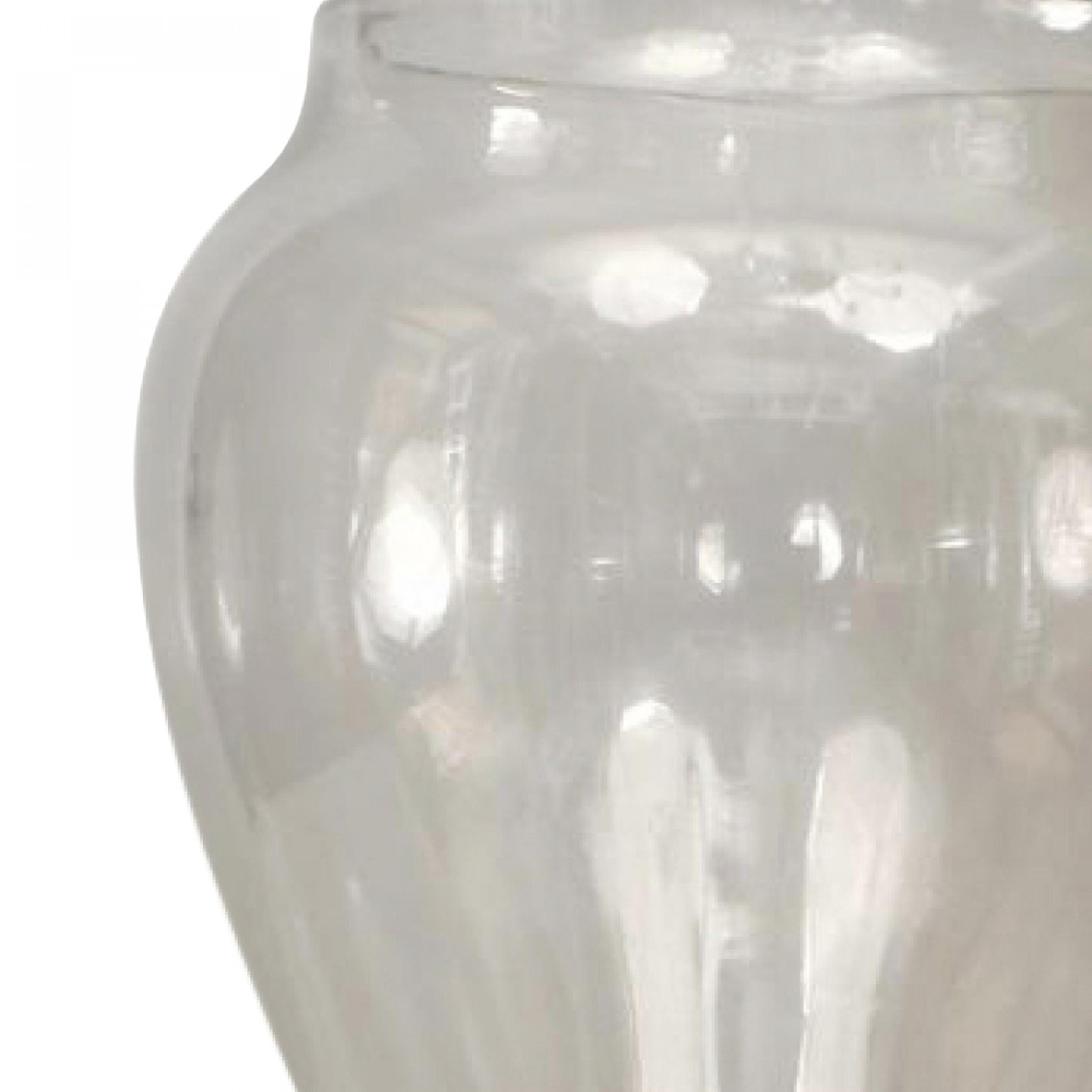 Mid-Century moderno Vaso da limone in vetro di Murano italiano in vendita