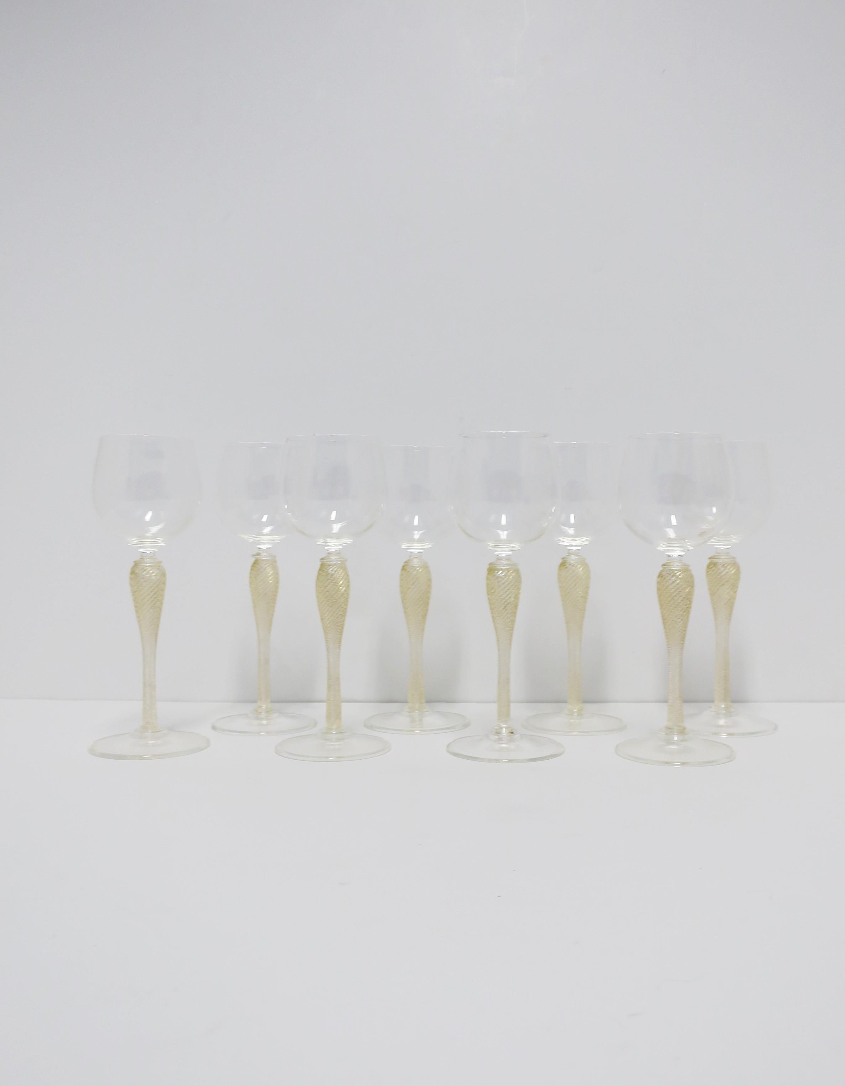 murano glass cocktail glasses