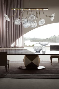 Italienischer venezianischer Murano Infinity-Kronleuchter