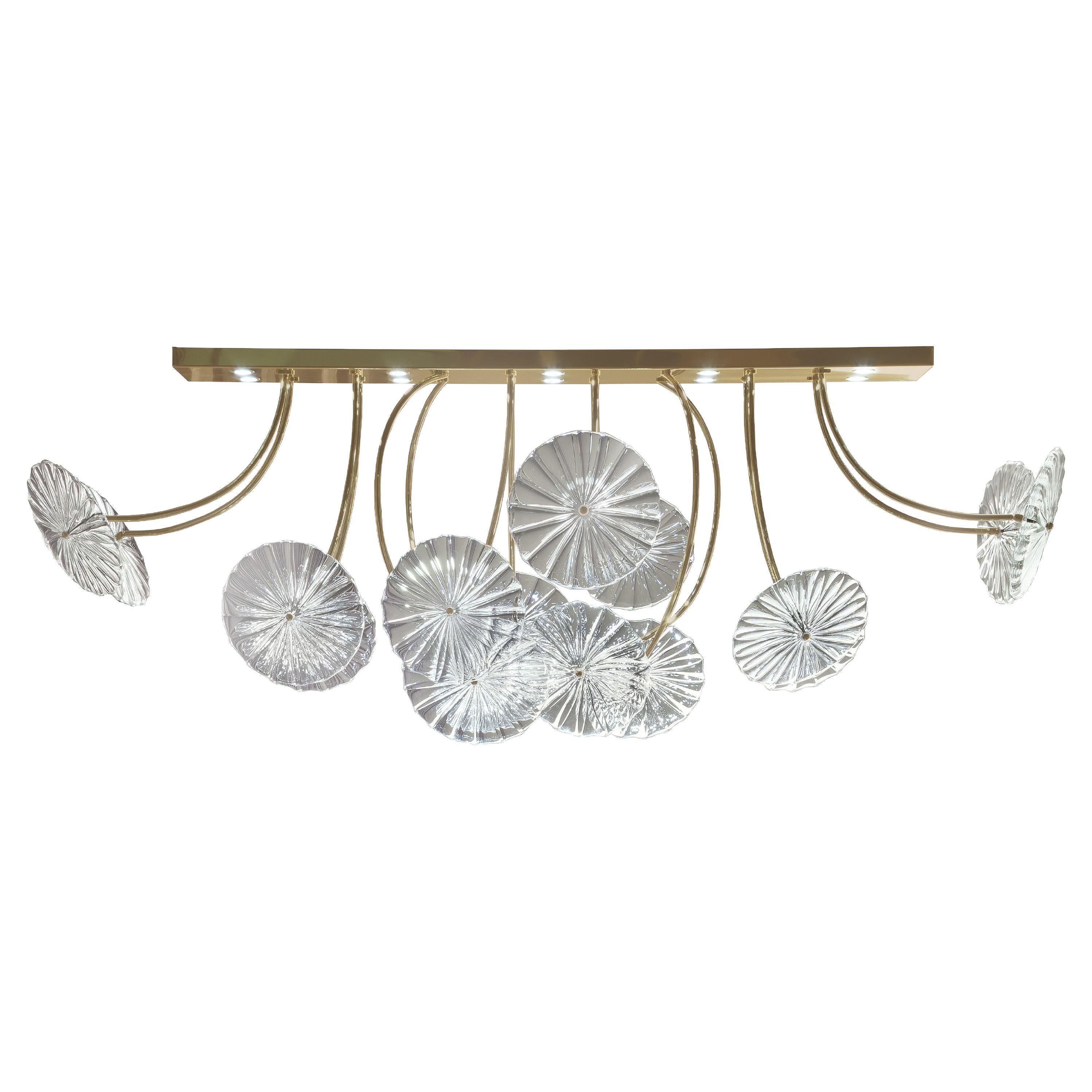 Italienischer venezianischer Murano Infinity-Kronleuchter