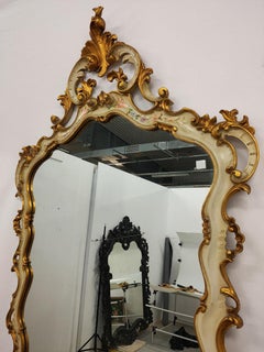 Italian Venetian Neo-Rococo Mirror, Rarity