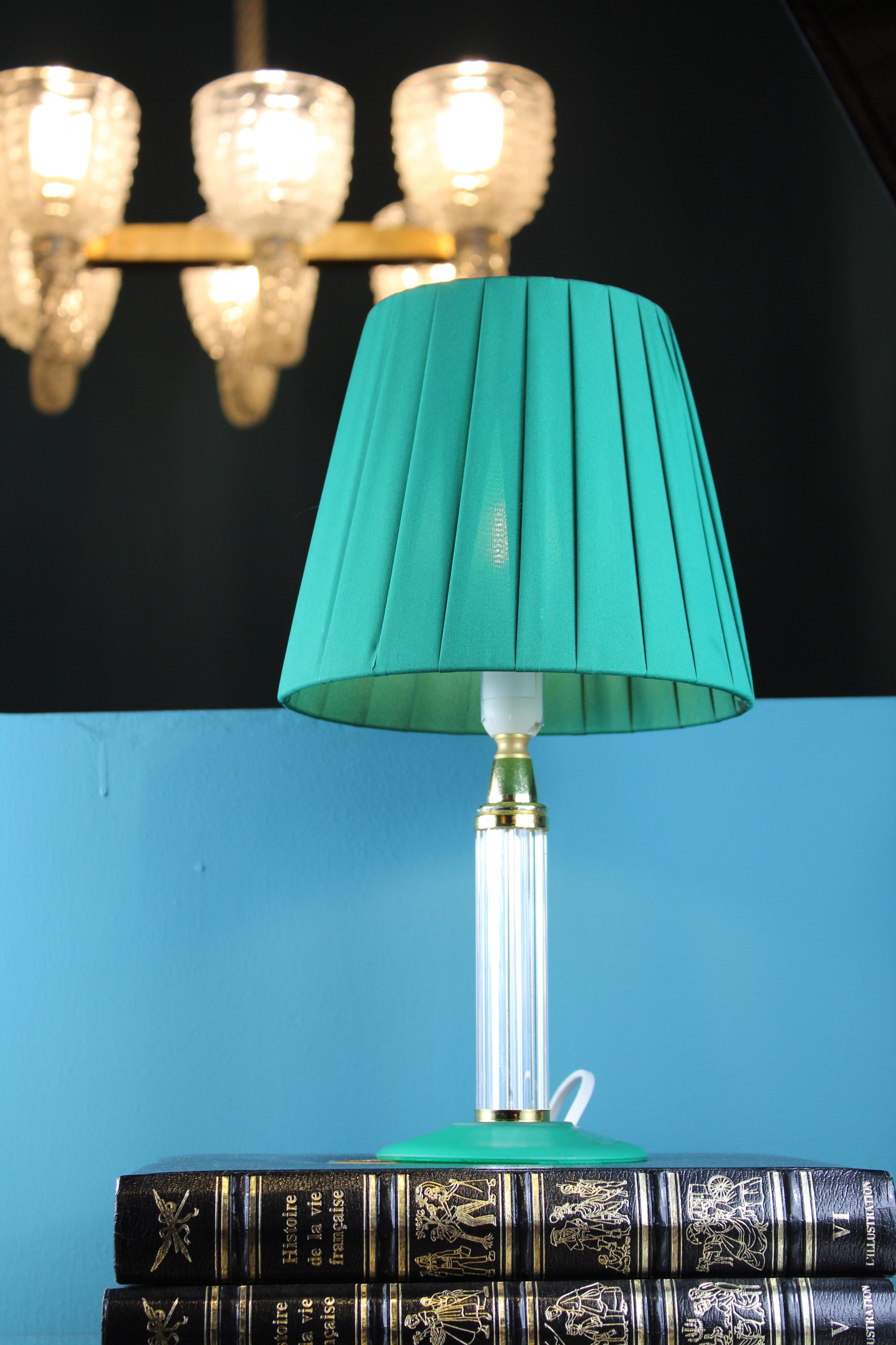 Italian Venetian Pair of Table Lamps , Murano Glass For Sale 12
