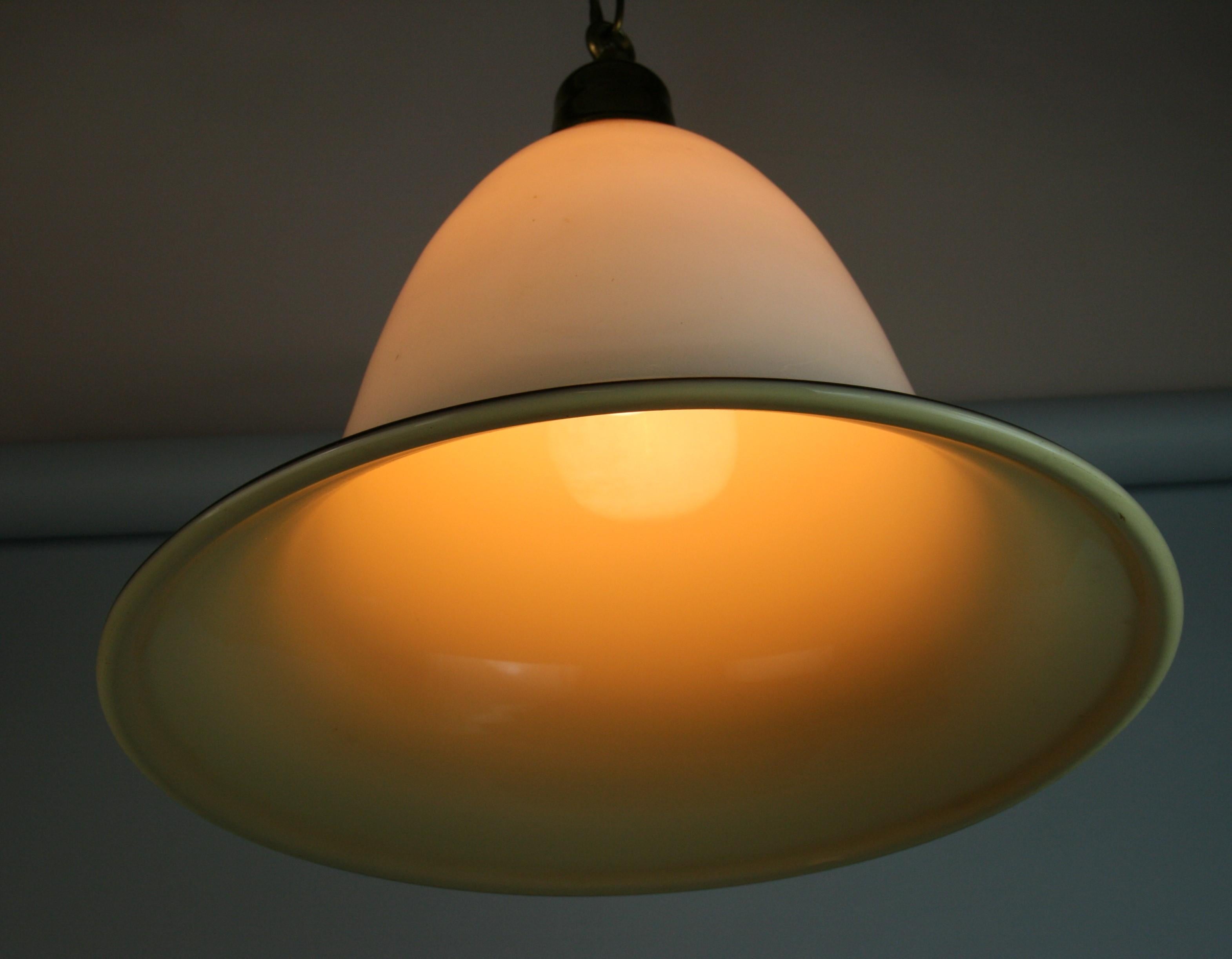 Italian Venetian Pendant Light 1960's For Sale 4