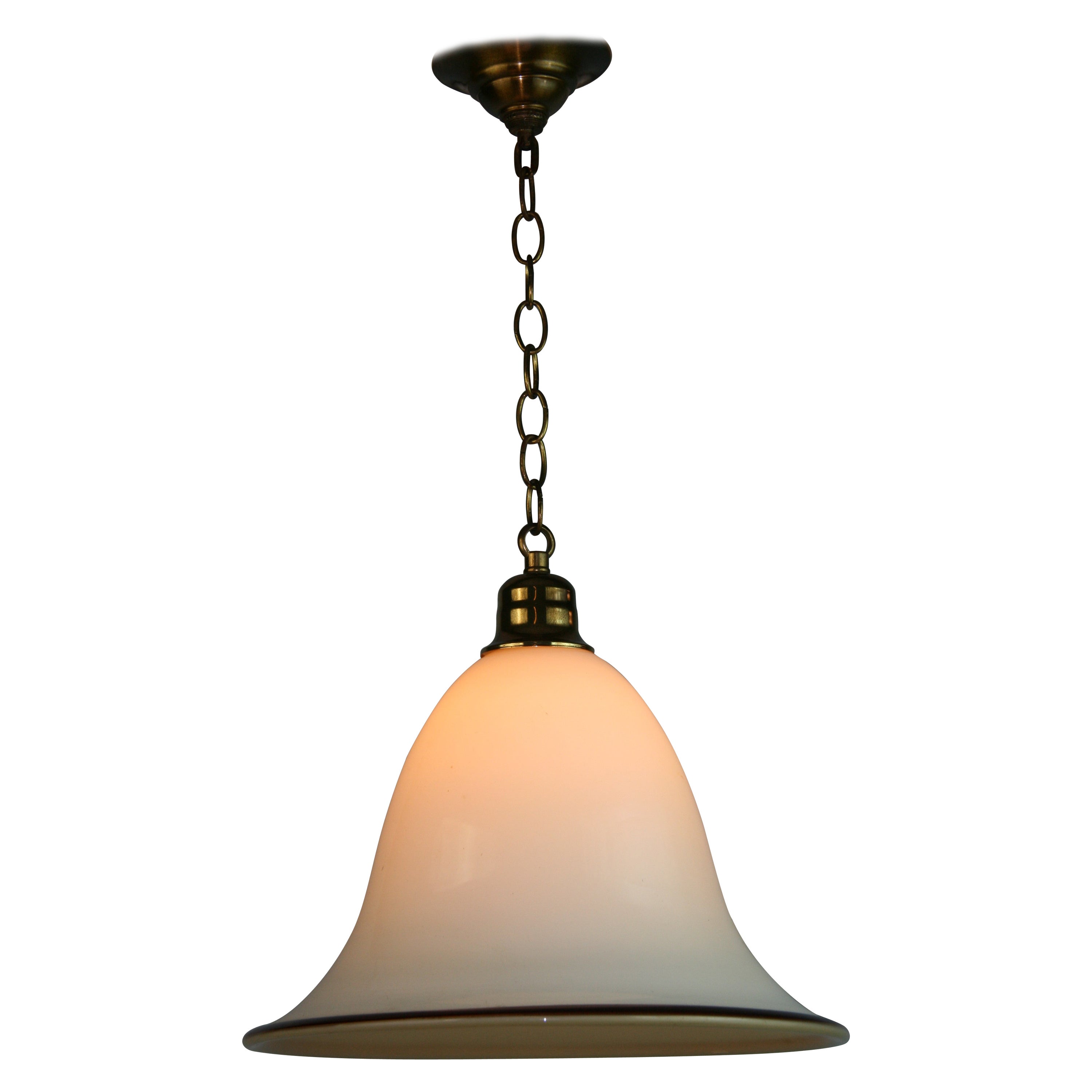 Lampada a sospensione veneziana italiana degli anni '60